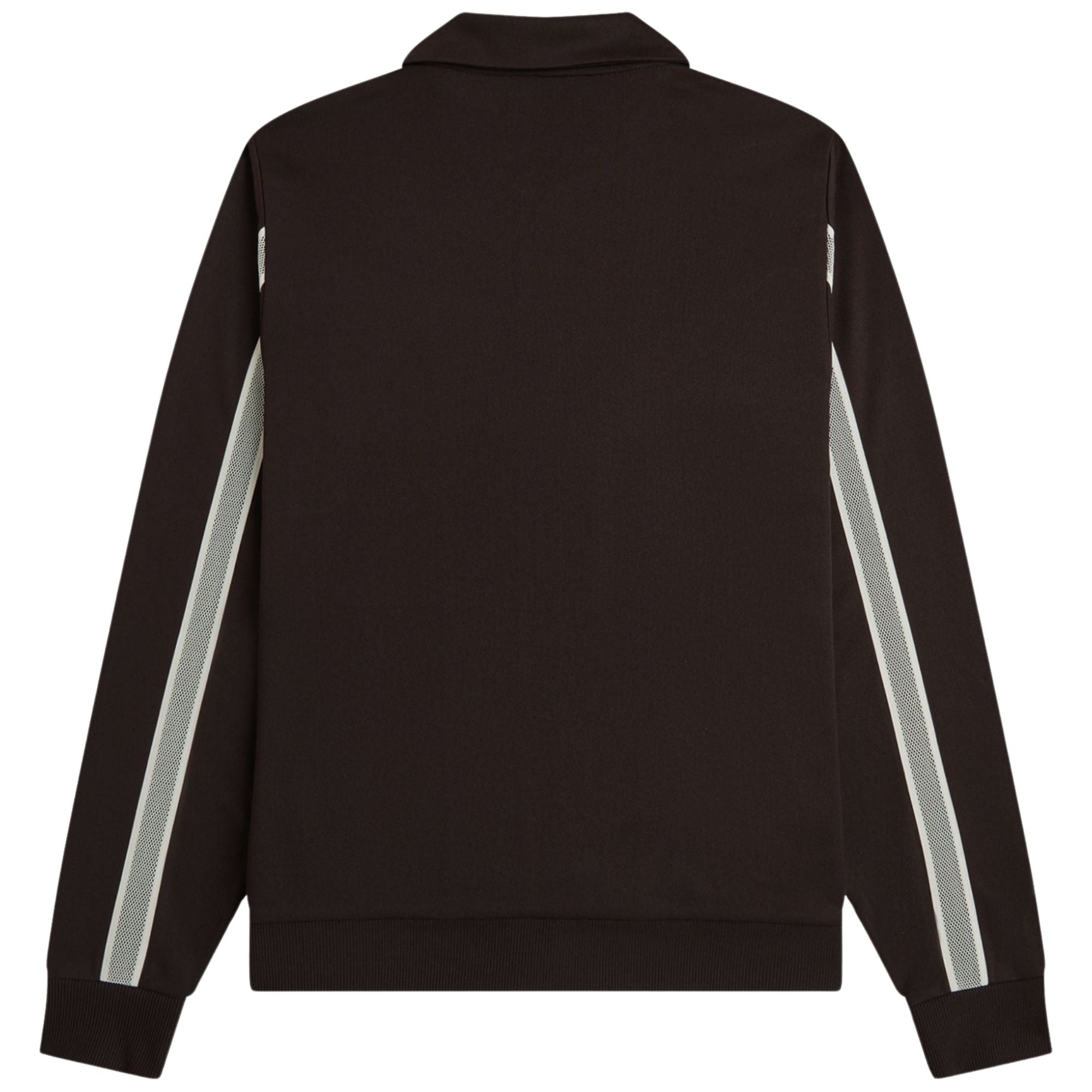 Fred Perry Tennis Tape Track Jacket - Rich Brown