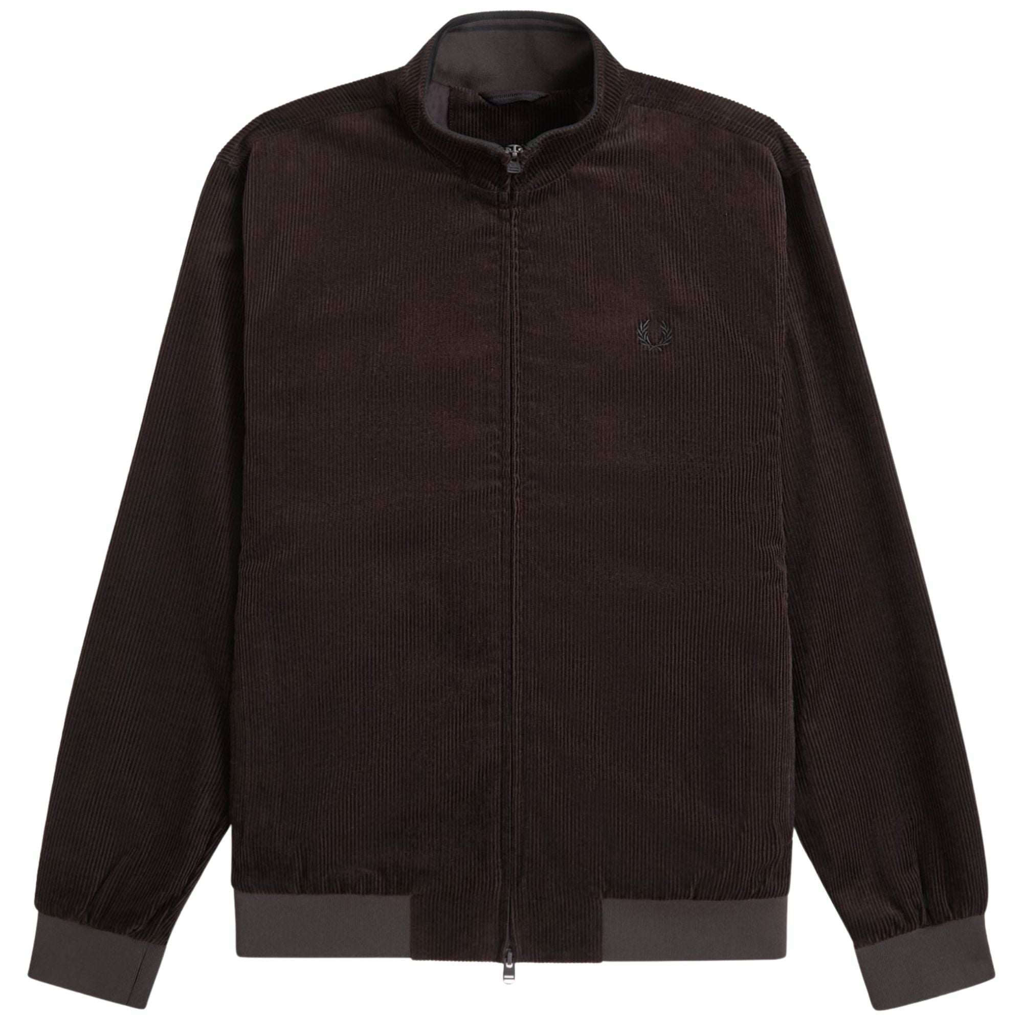 Fred Perry Cord Brentham Jacket - Rich Brown