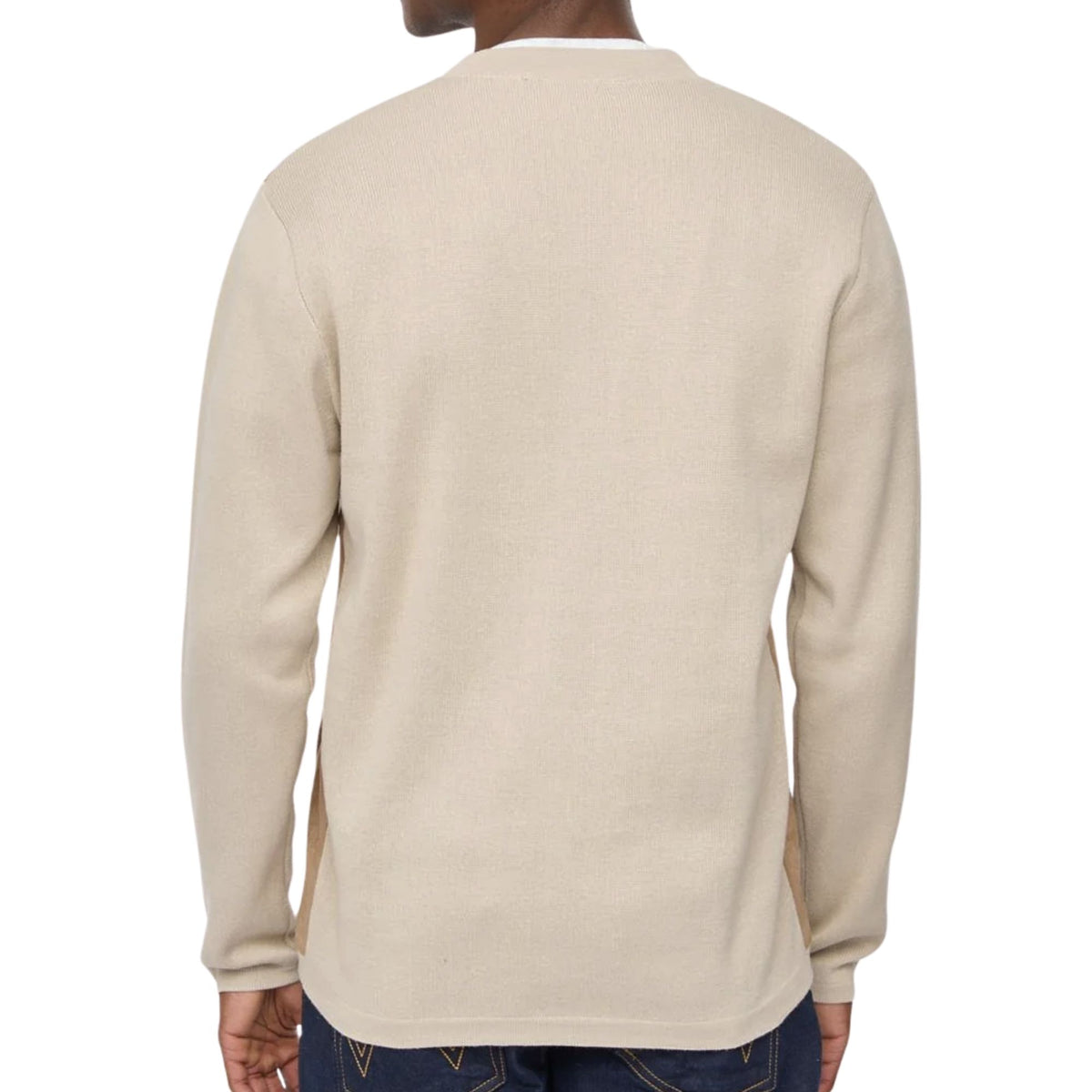Gabicci Vintage Hurst Long Sleeve Knit Cardigan - Linen
