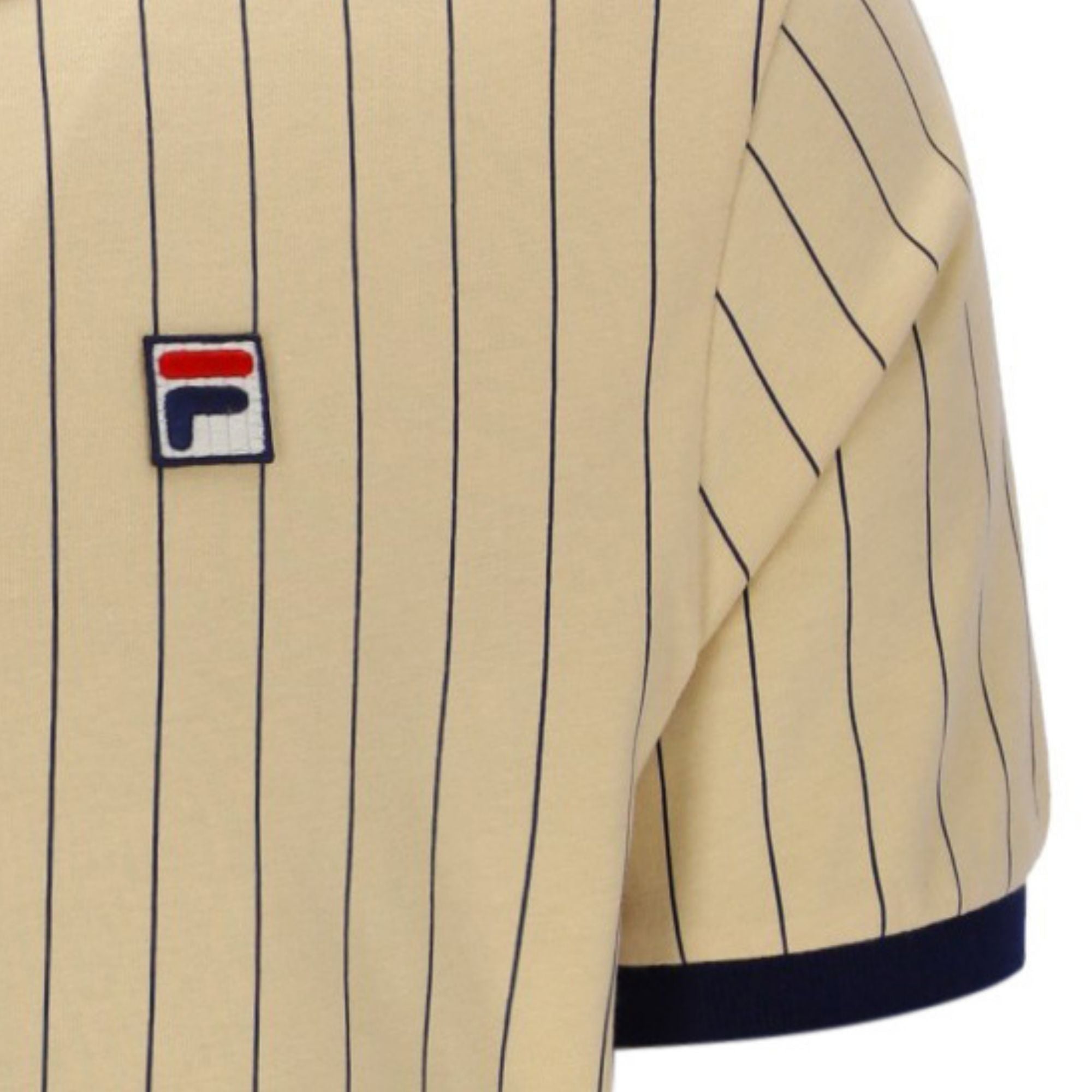 BB1 Classic Vintage Striped Polo Shirt - Classic Beige