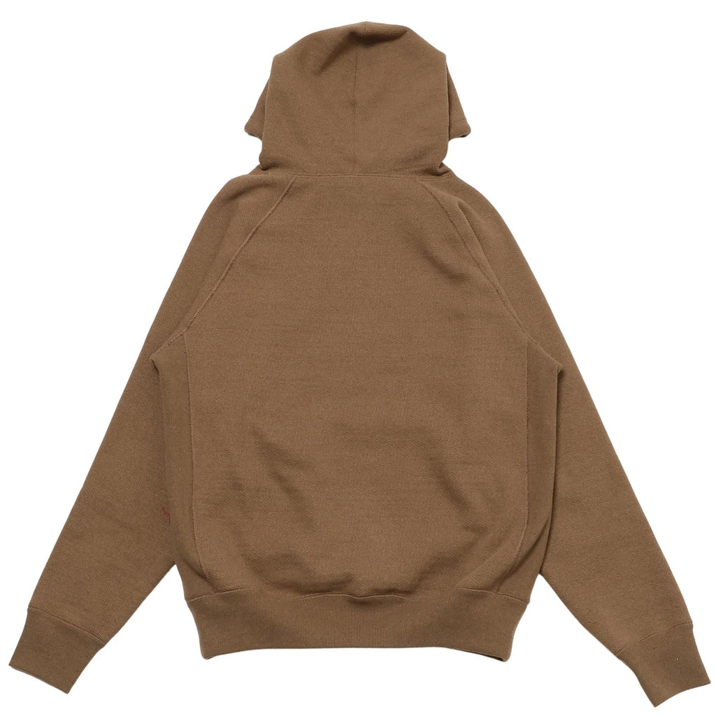 Wonder Looper Double Heavyweight Iron Mordant Foxfibre Pullover Hoodie - Brown