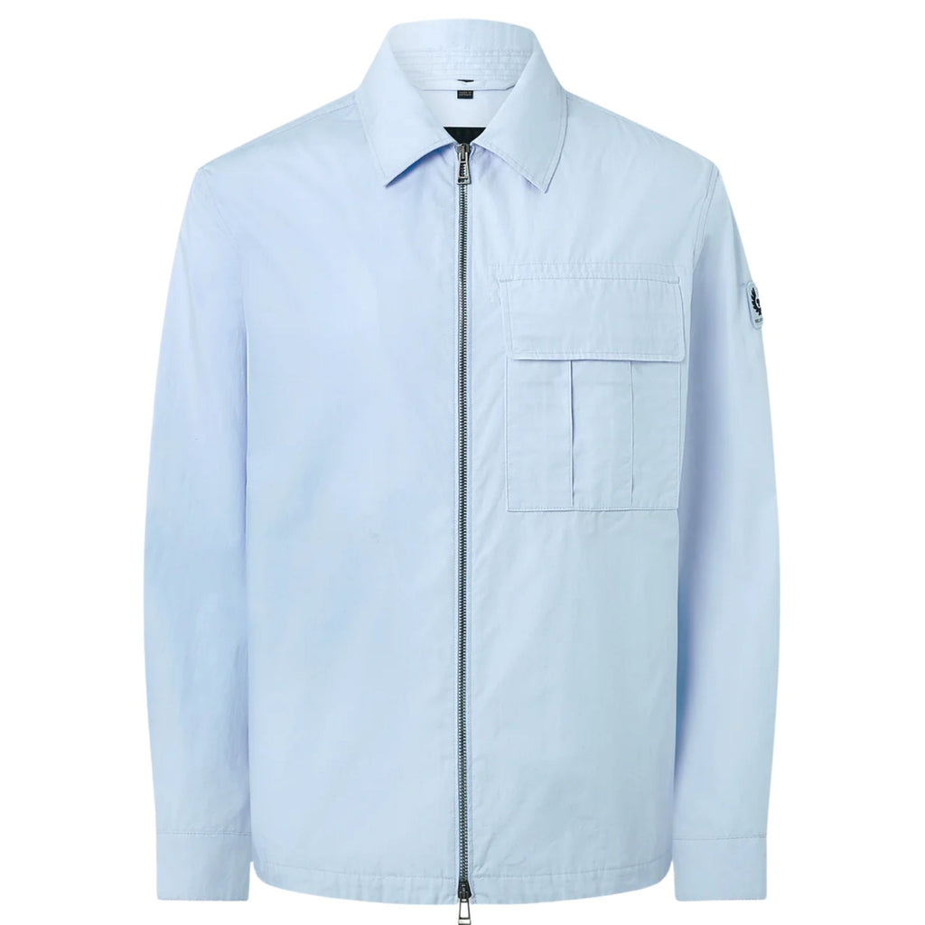 Belstaff Cargo Overshirt - Sky Blue