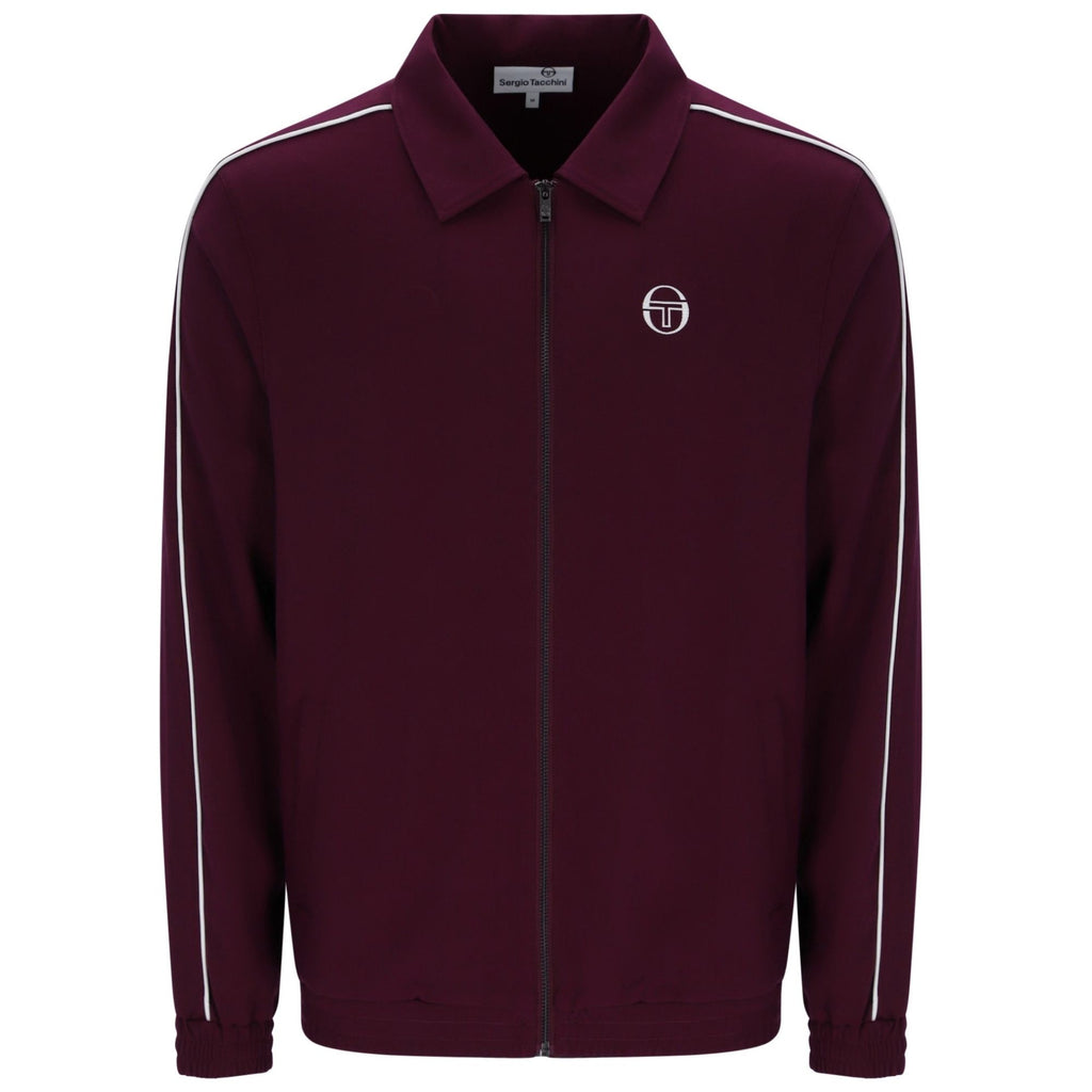 Sergio Tacchini Fontana Track Top - Fig/Gardenia