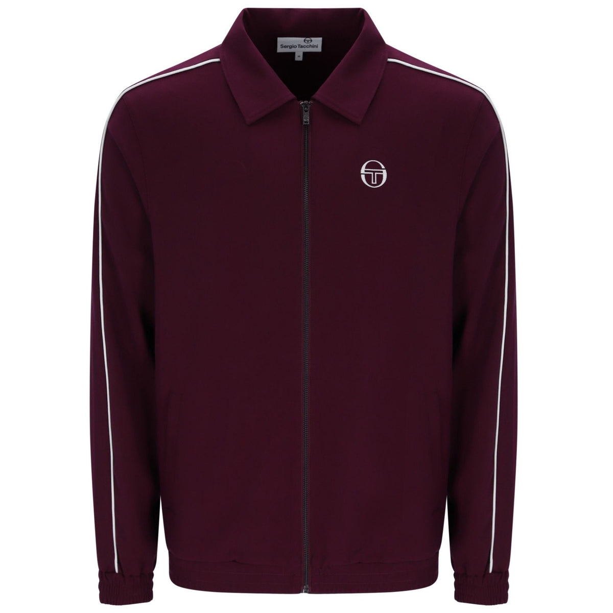 Sergio Tacchini Fontana Track Top - Fig/Gardenia