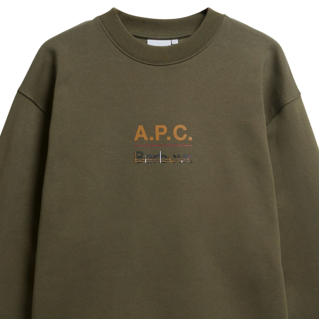 Barbour x A.P.C Sweatshirt - Sage Green