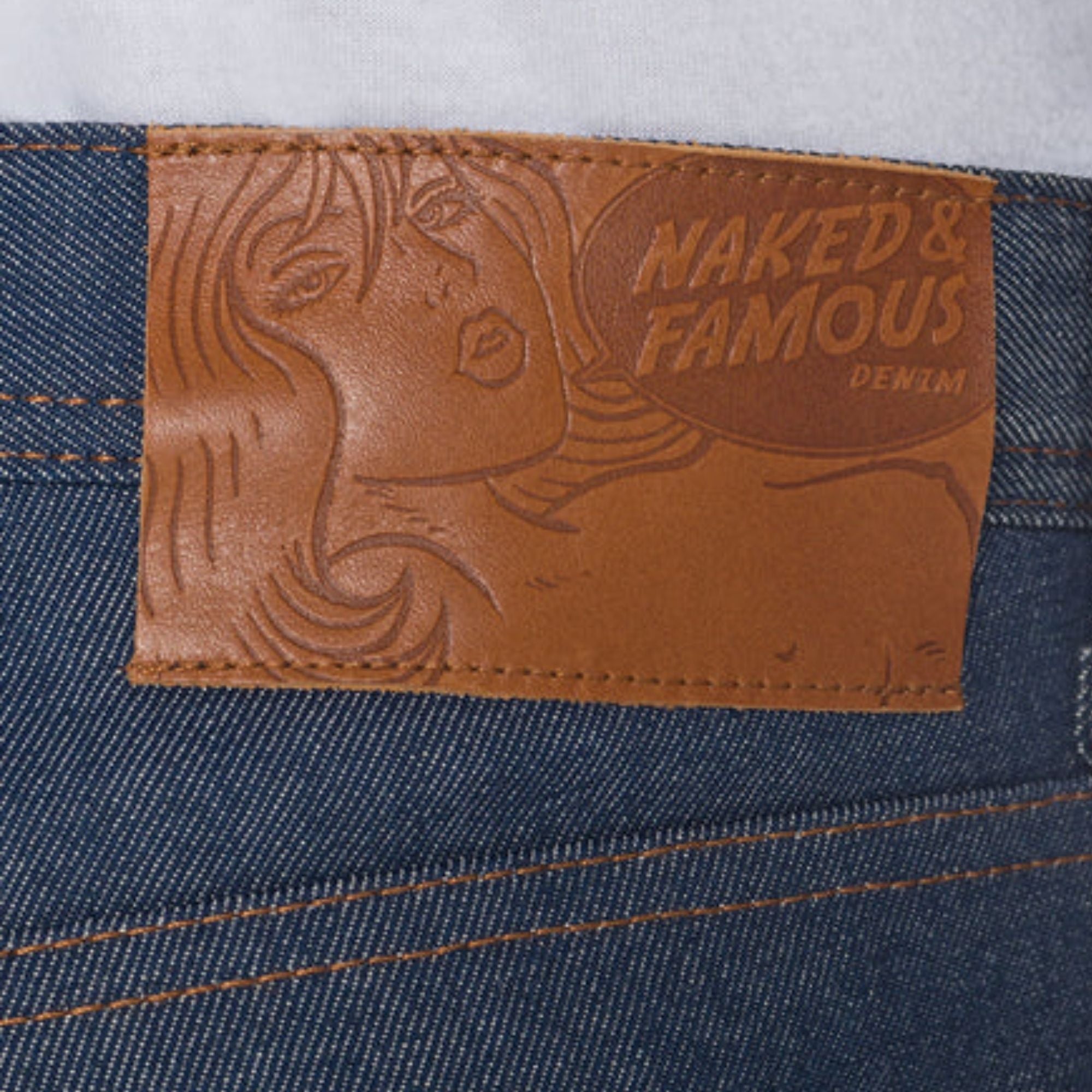 Weird Guy Natural Indigo Selvedge - Indigo