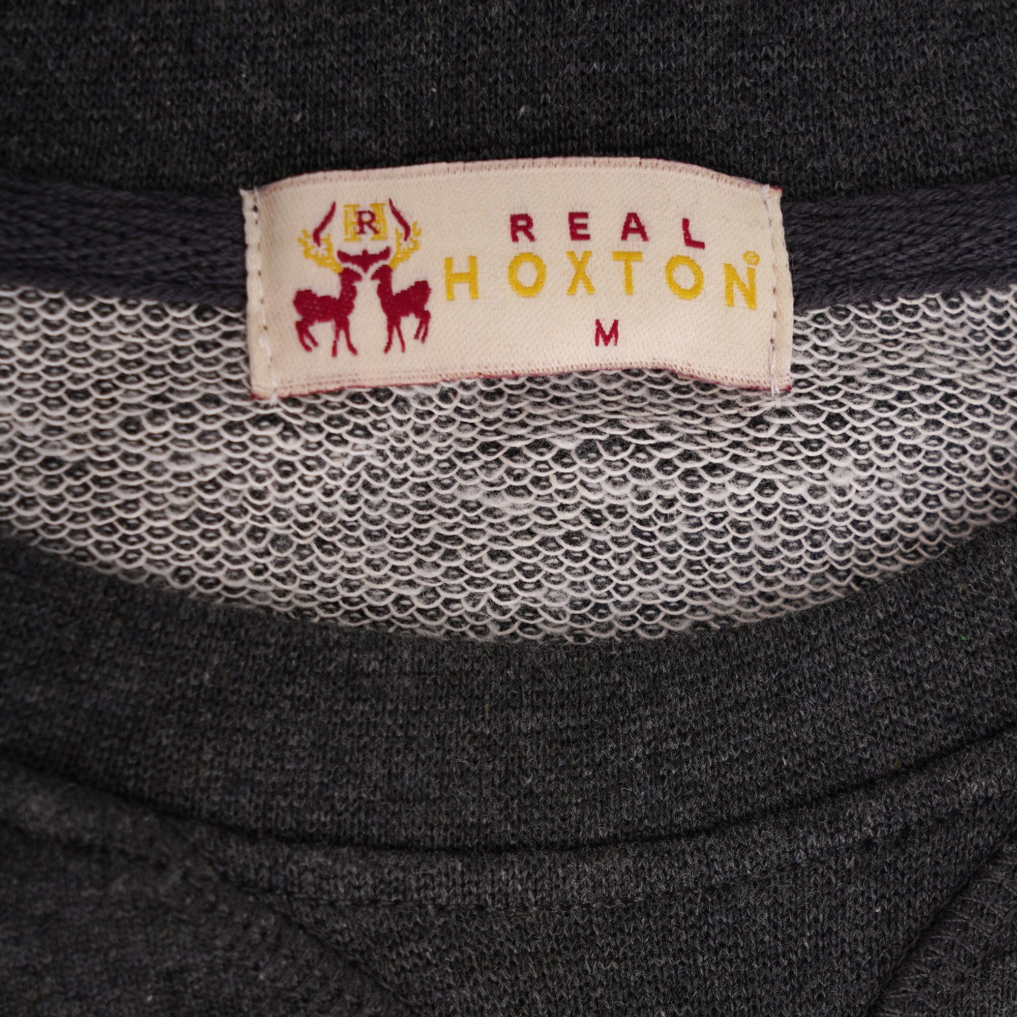 Loopback Cotton Sweatshirt - Charcoal