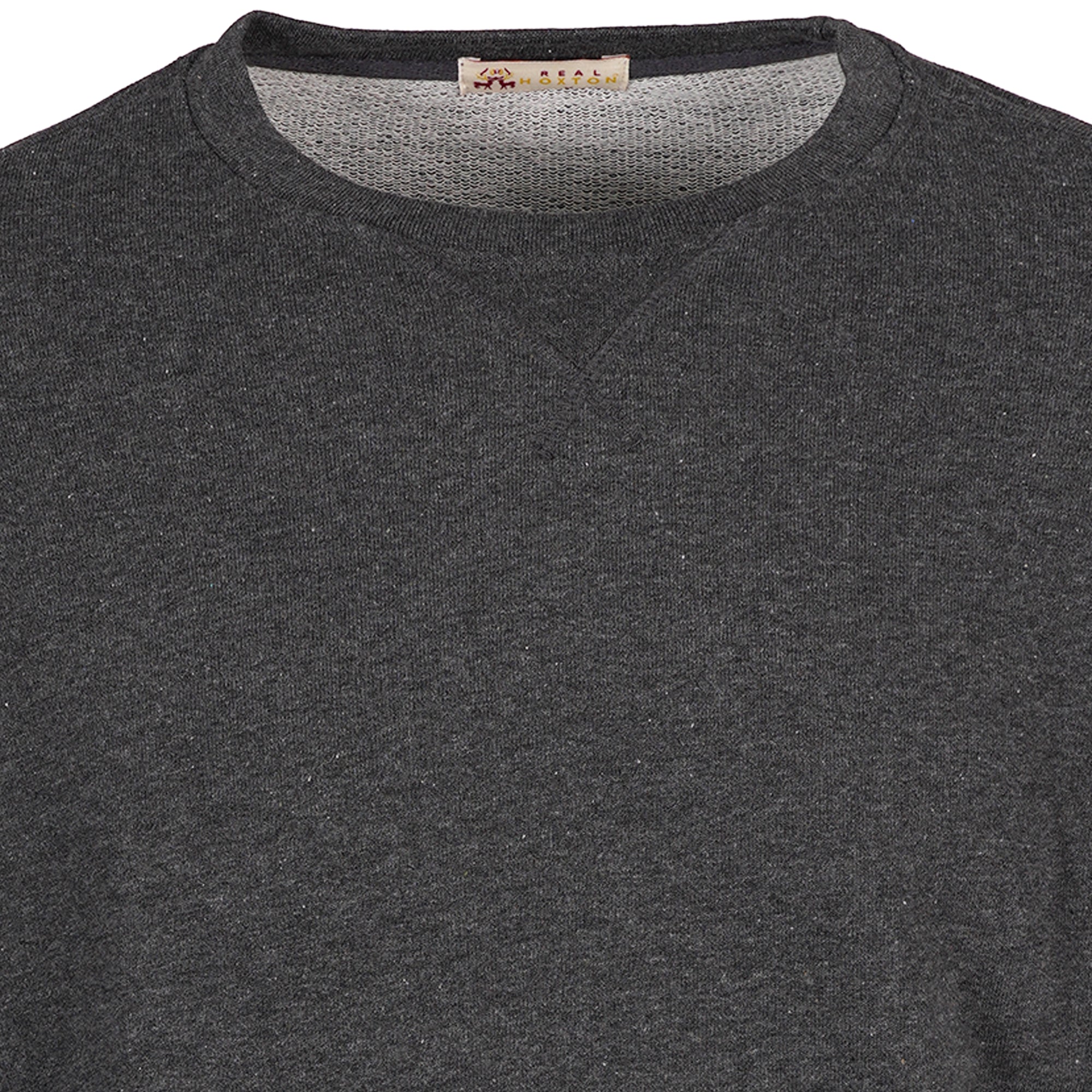 Loopback Cotton Sweatshirt - Charcoal