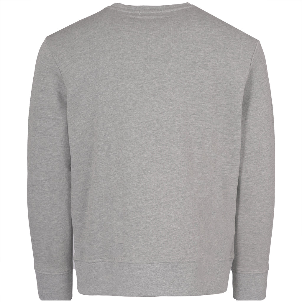 Loopback Cotton Sweatshirt - Heather Grey