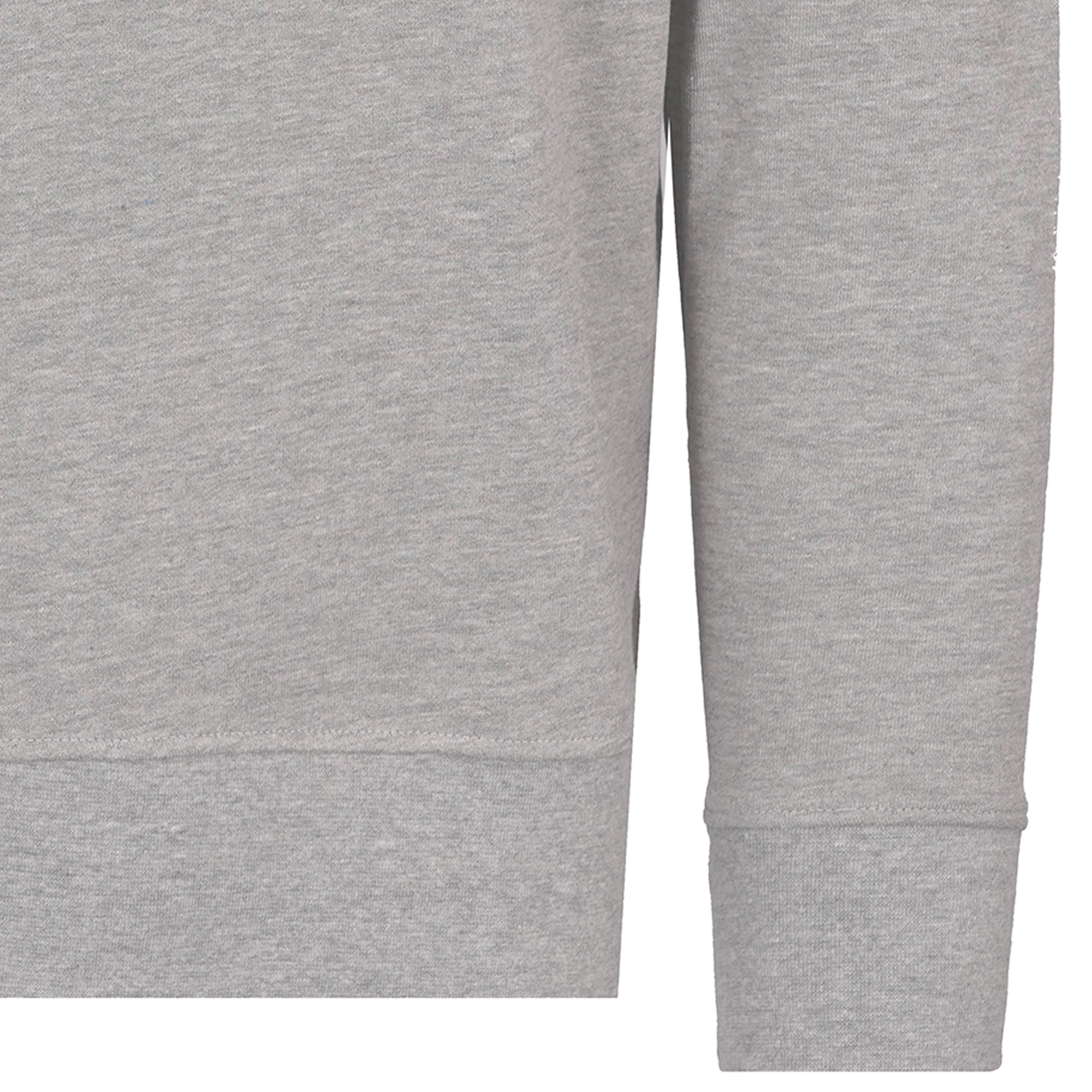 Loopback Cotton Sweatshirt - Heather Grey