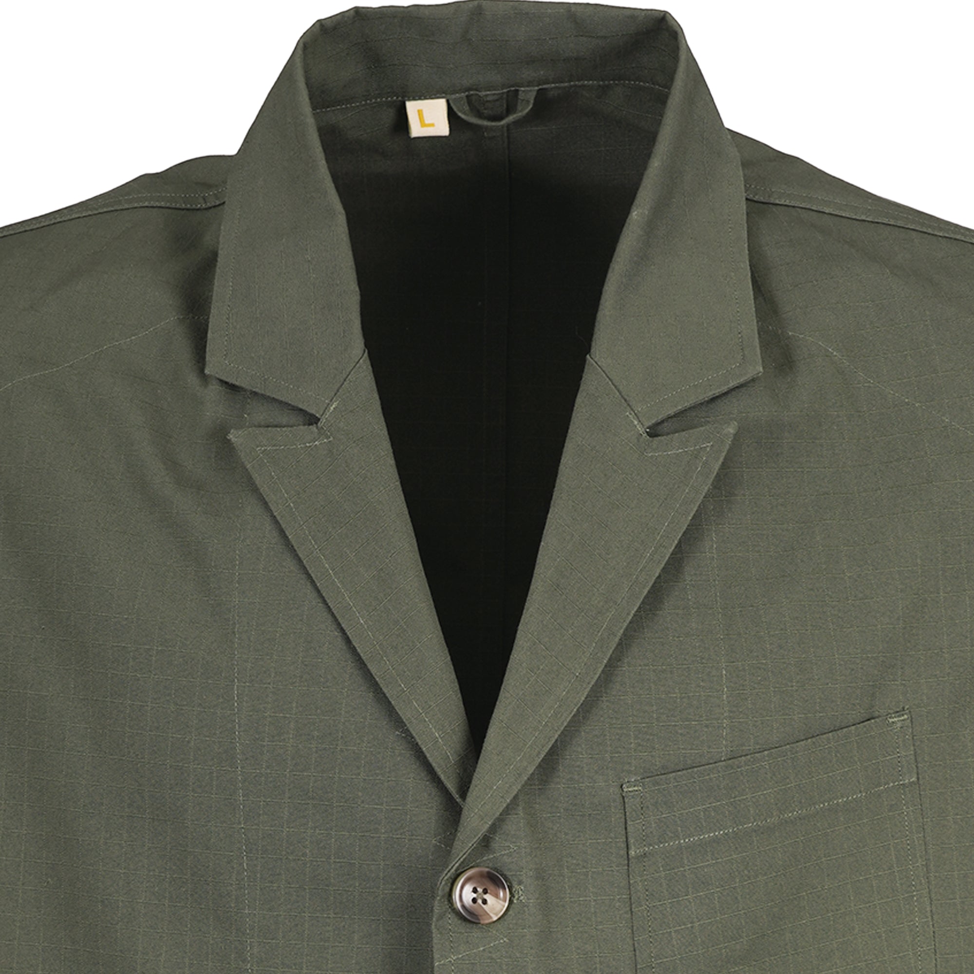 Ripstop Engineer Jacket - Khaki Green