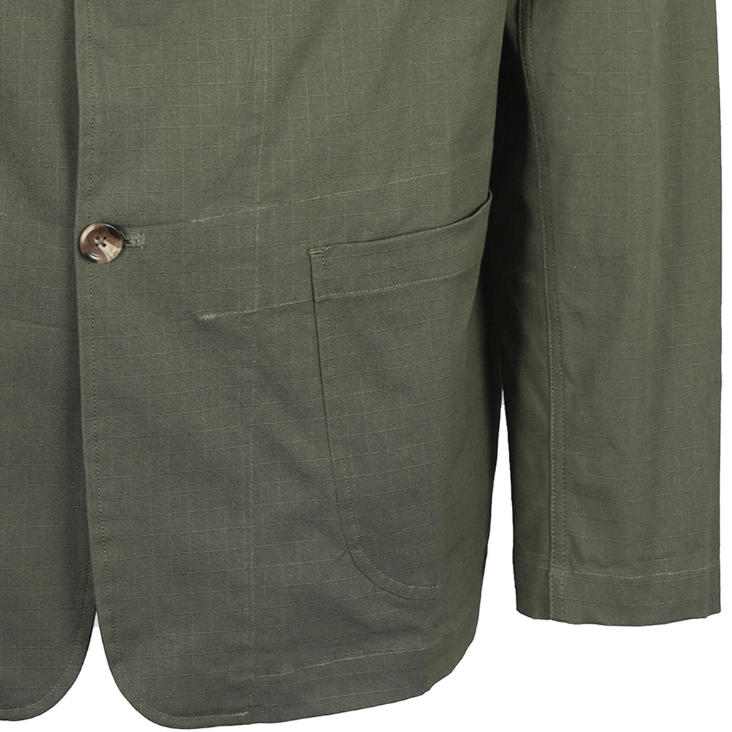 Ripstop Engineer Jacket - Khaki Green