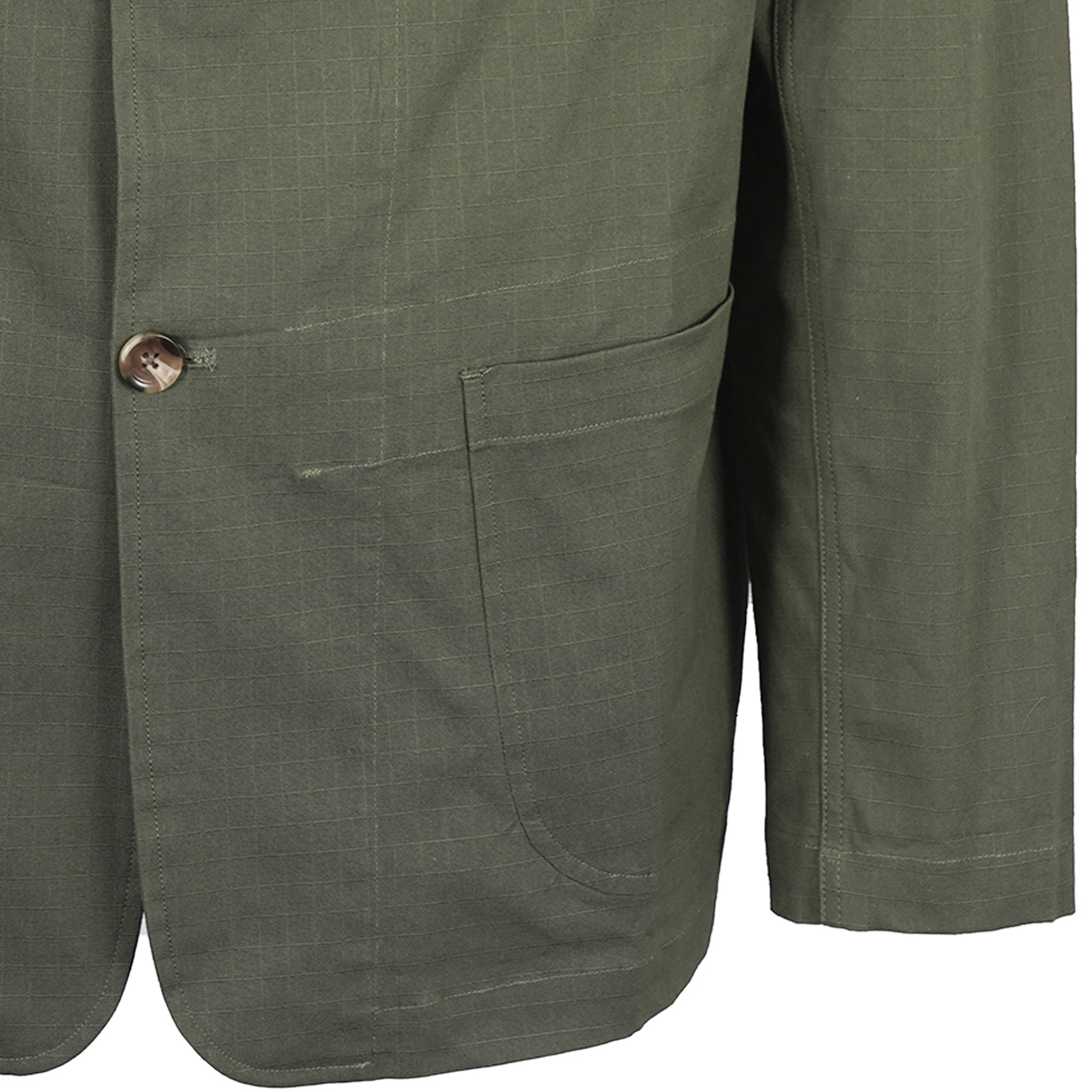 Ripstop Engineer Jacket - Khaki Green