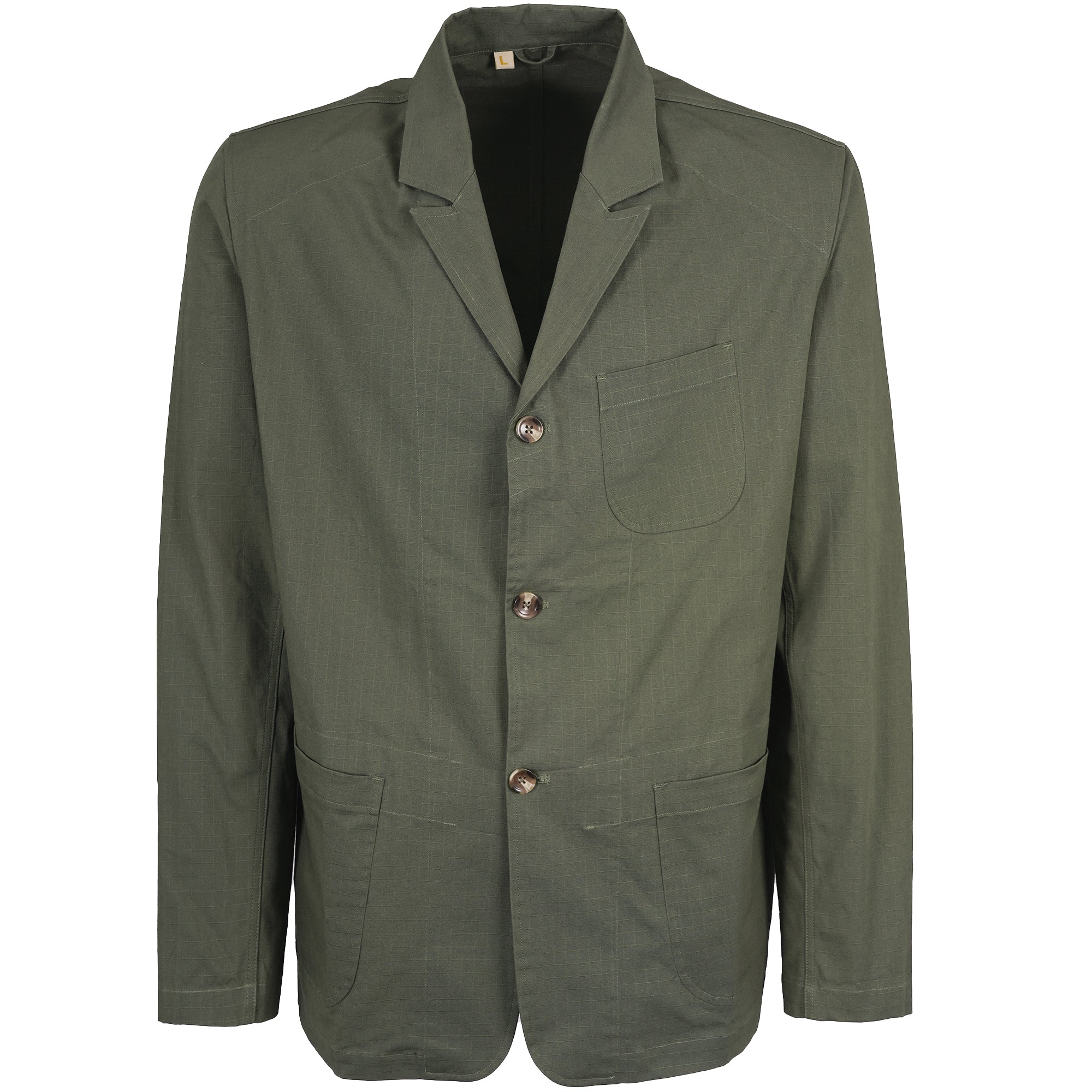 Ripstop Engineer Jacket - Khaki Green