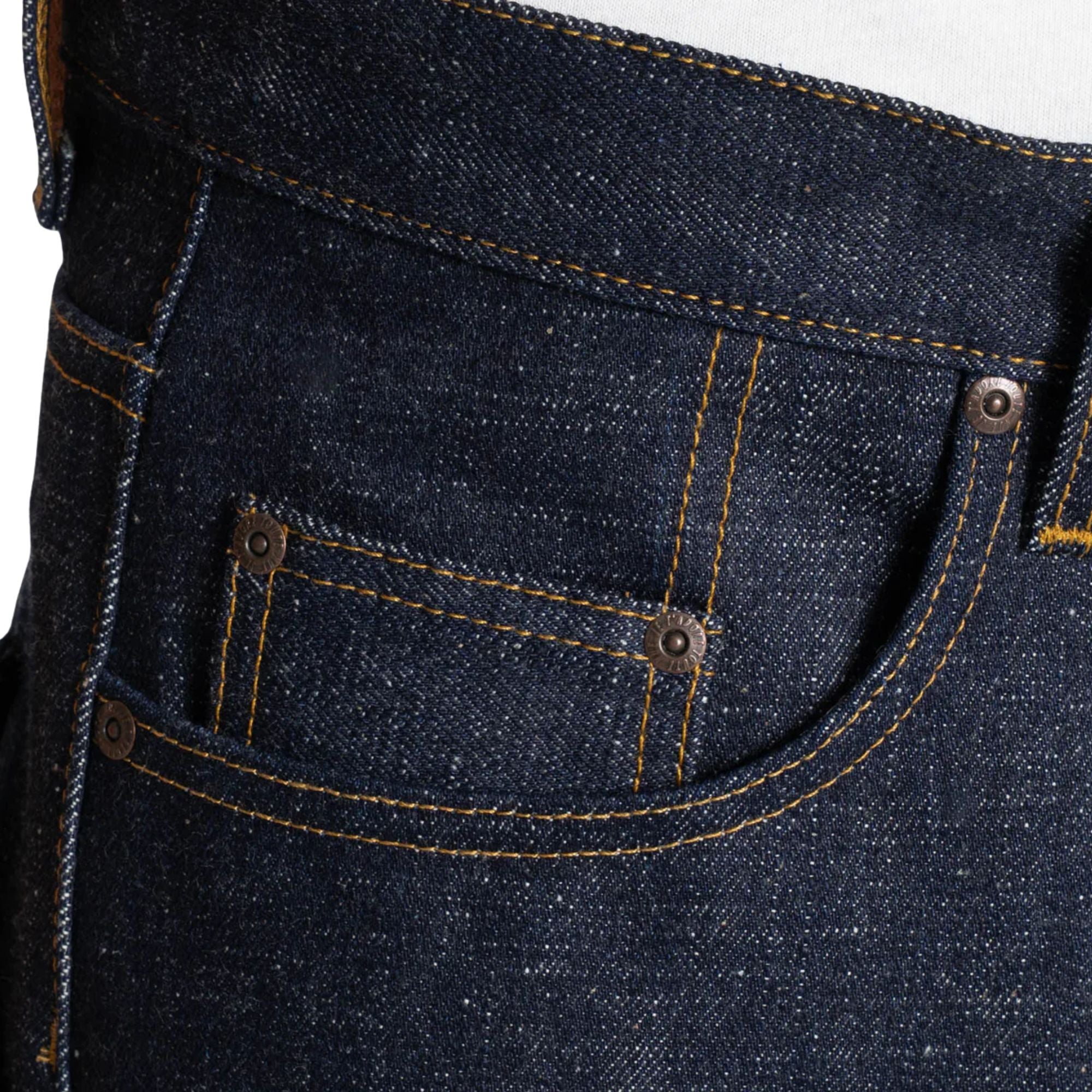 Naked and Famous Denim Easy Guy Brawler Selvedge - Indigo