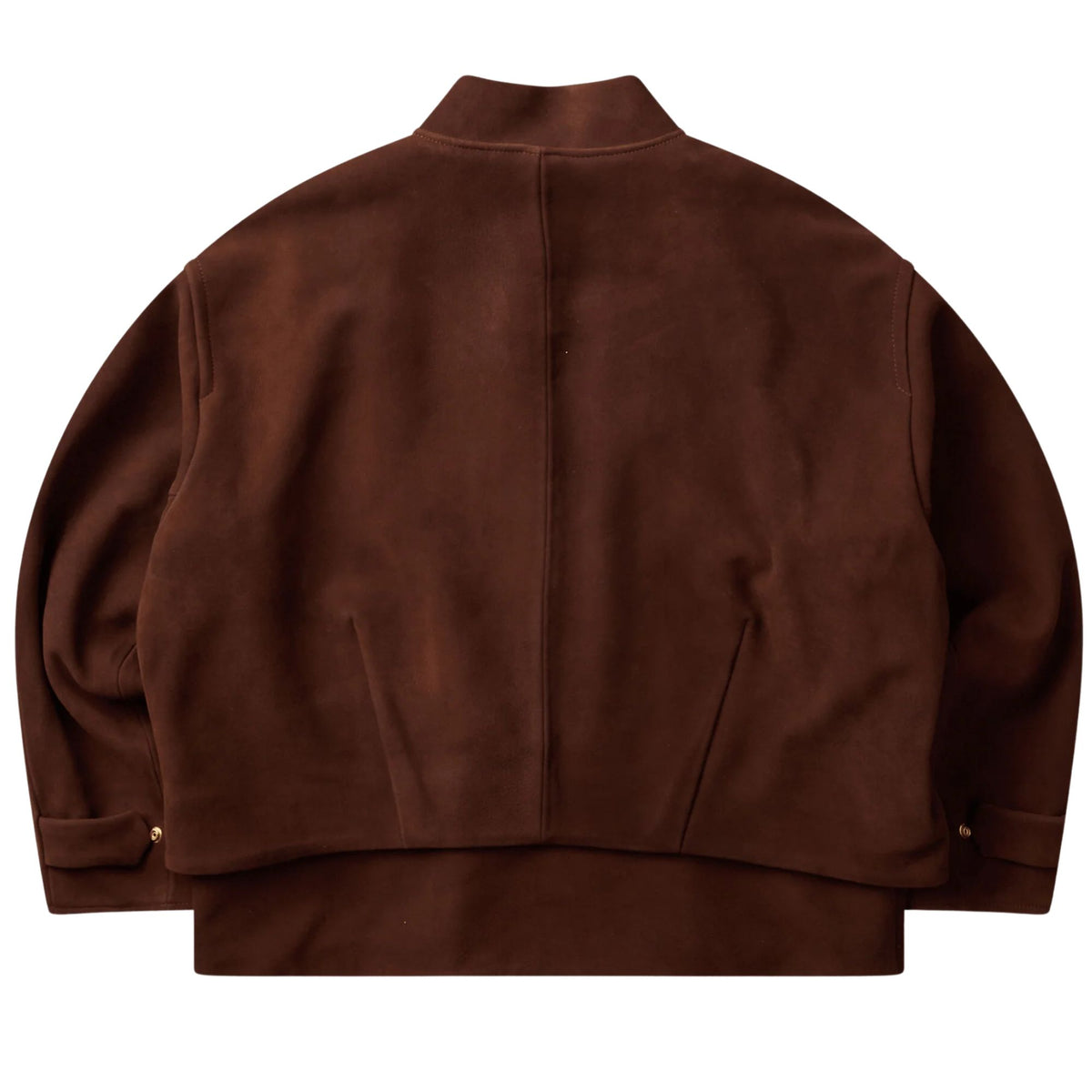 Levi's Blue Tab Suede Bomber Jacket - Brown