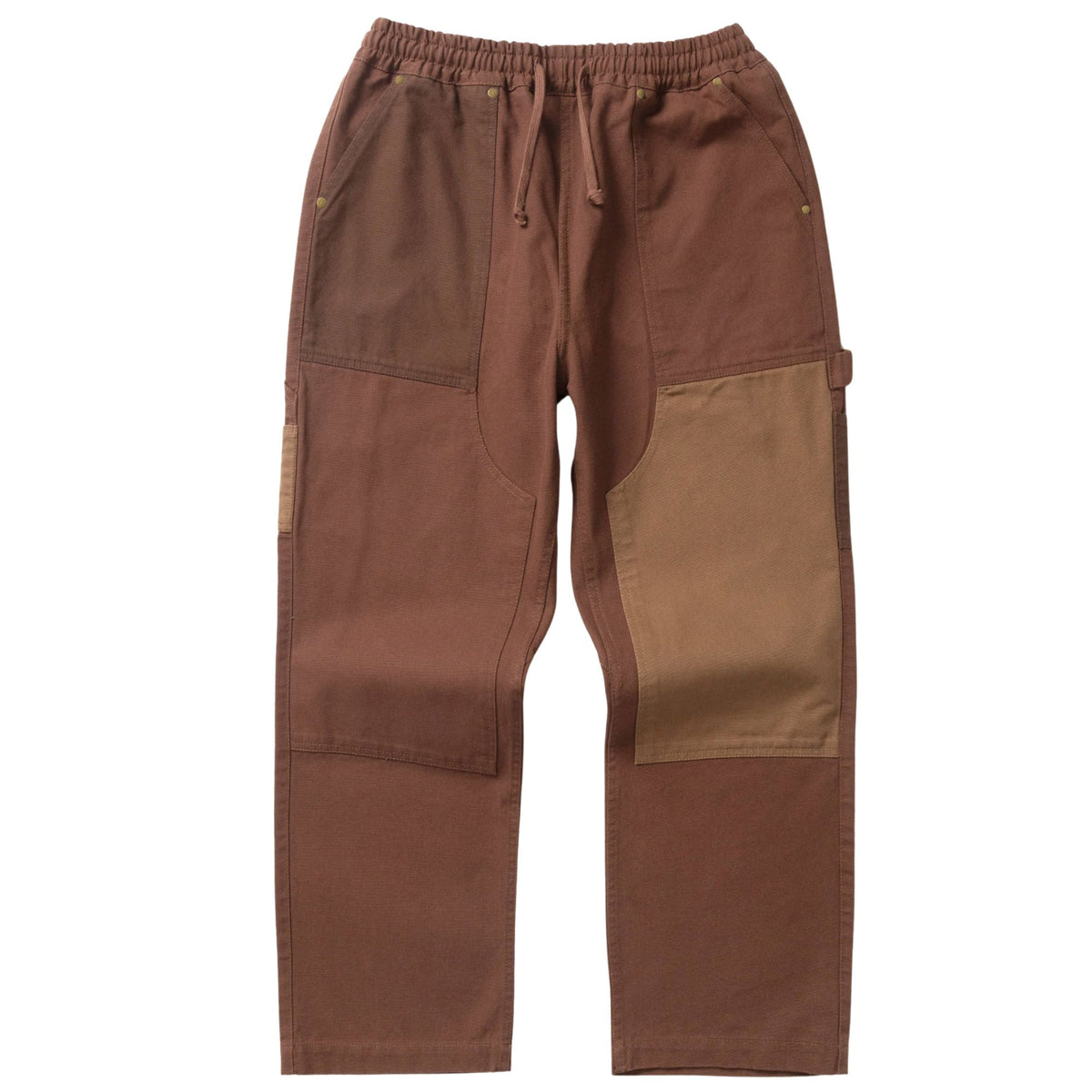 Service Works Patchwork Utility Chef Pants - Brown