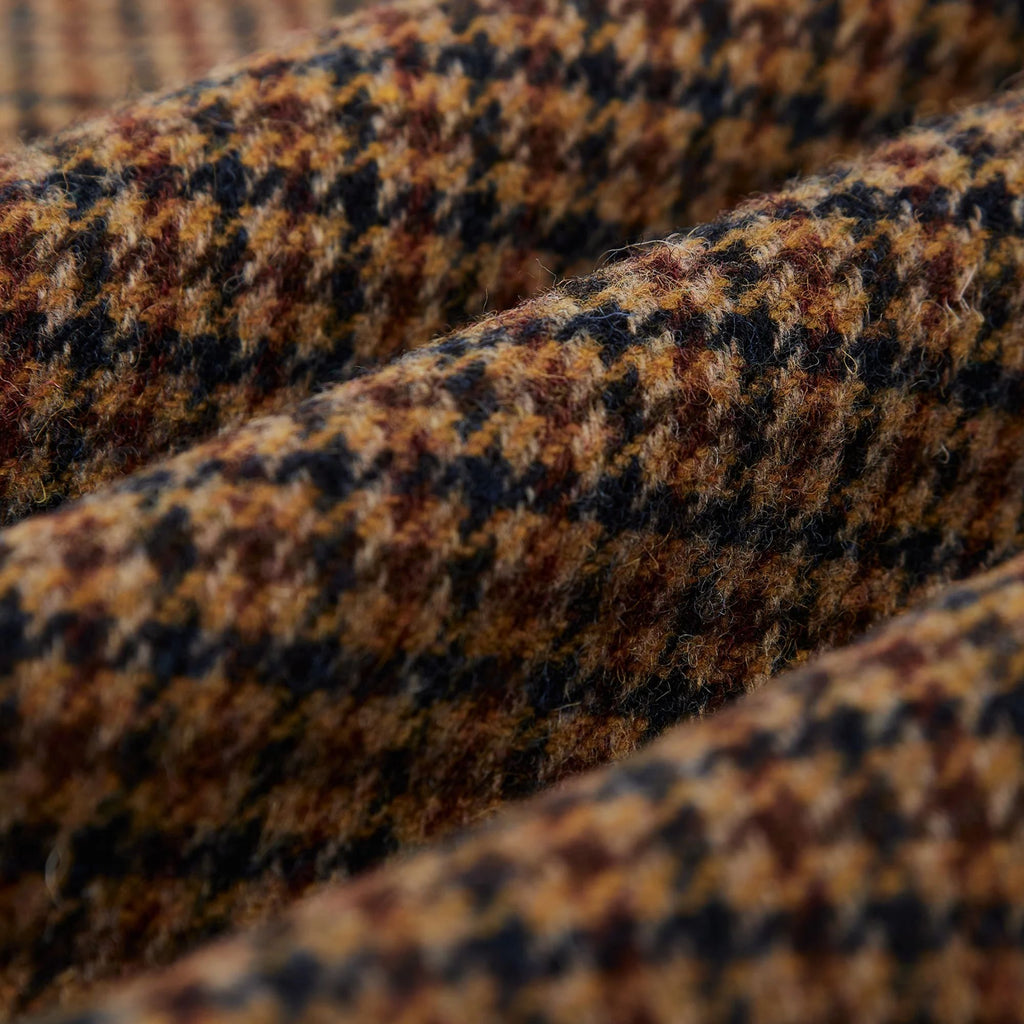 Portuguese Flannel Pied Poule Overcoat - Houndstooth