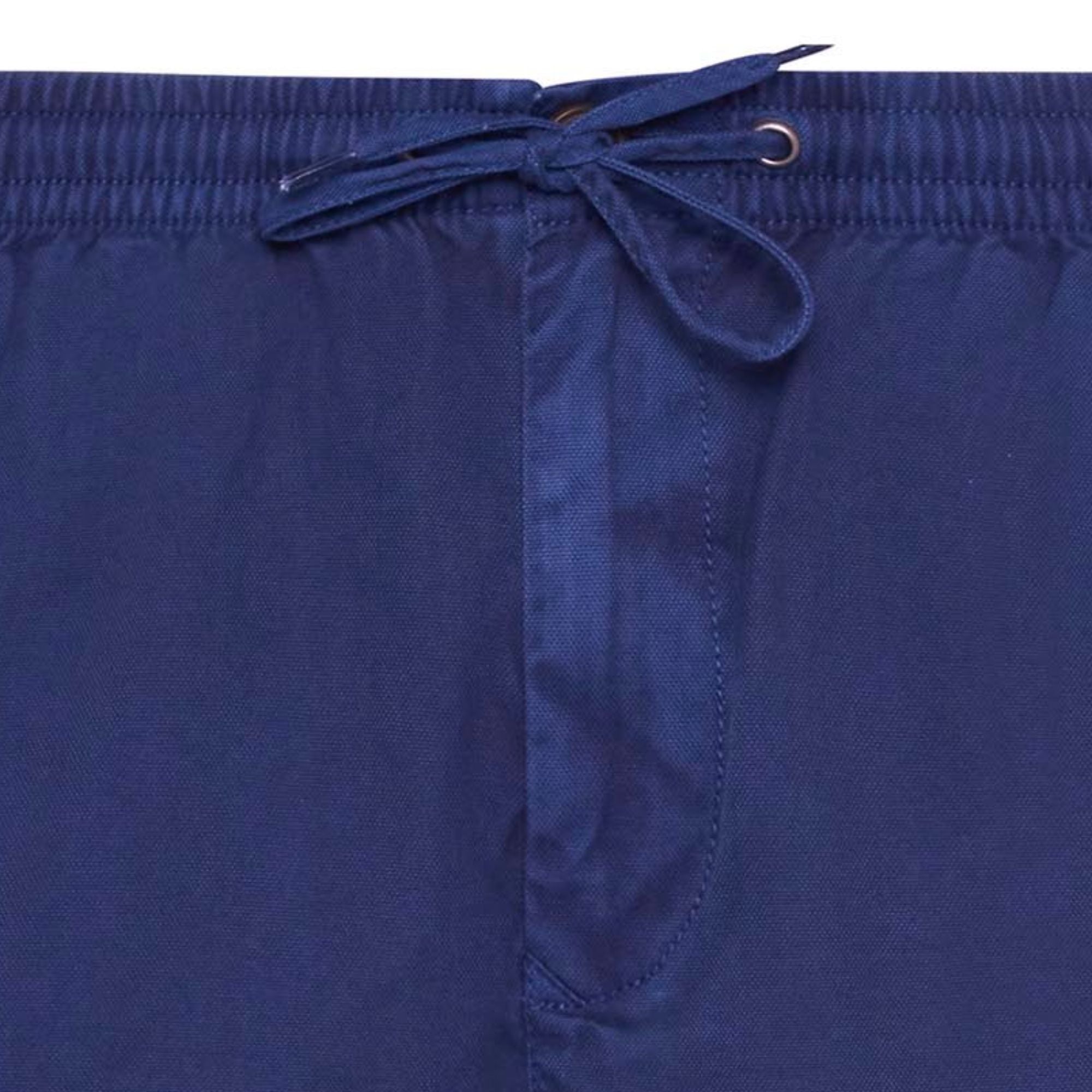 Washed Oxford Relaxed Shorts - Oceana