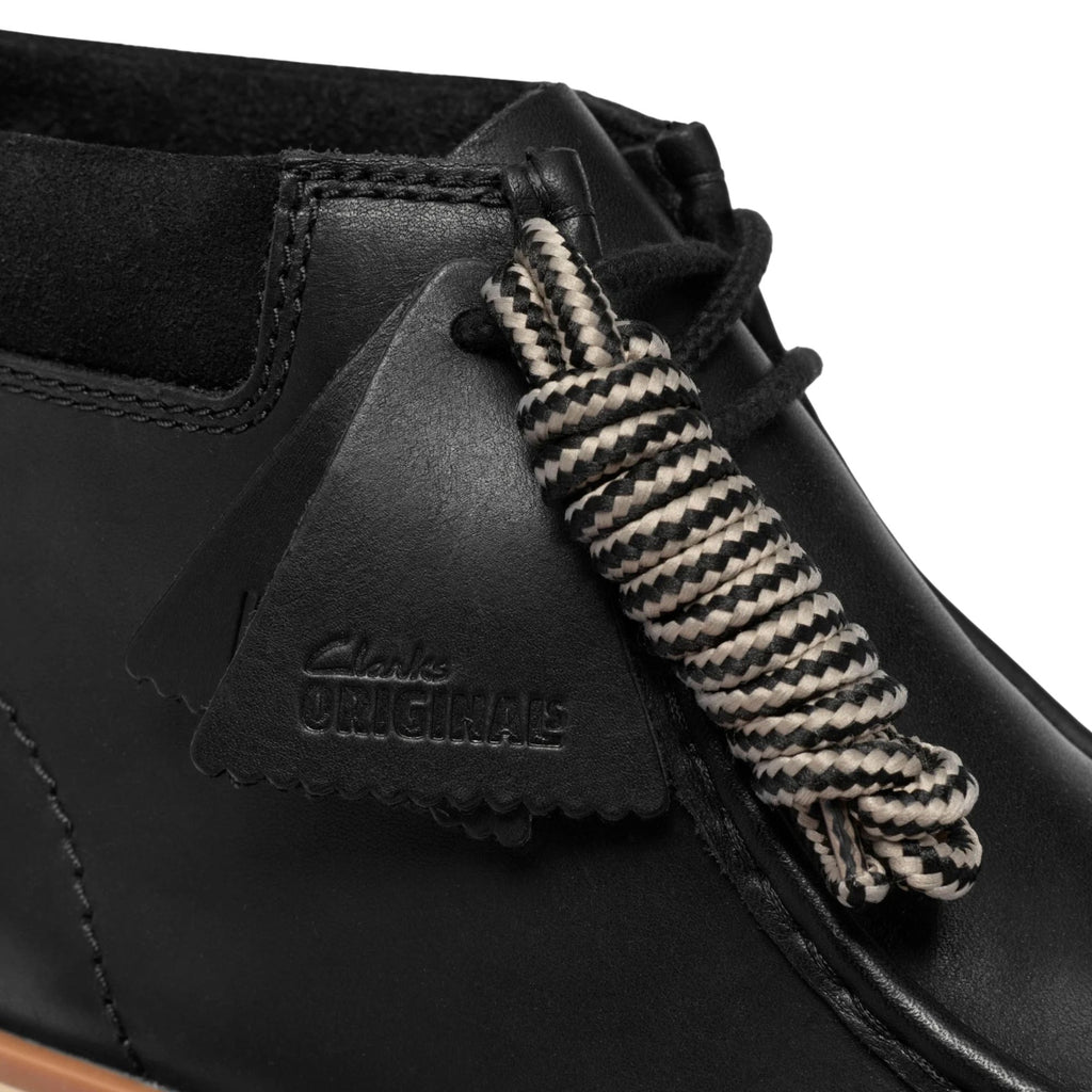 Clarks Originals Walla Orkhon Shoes - Black Leather