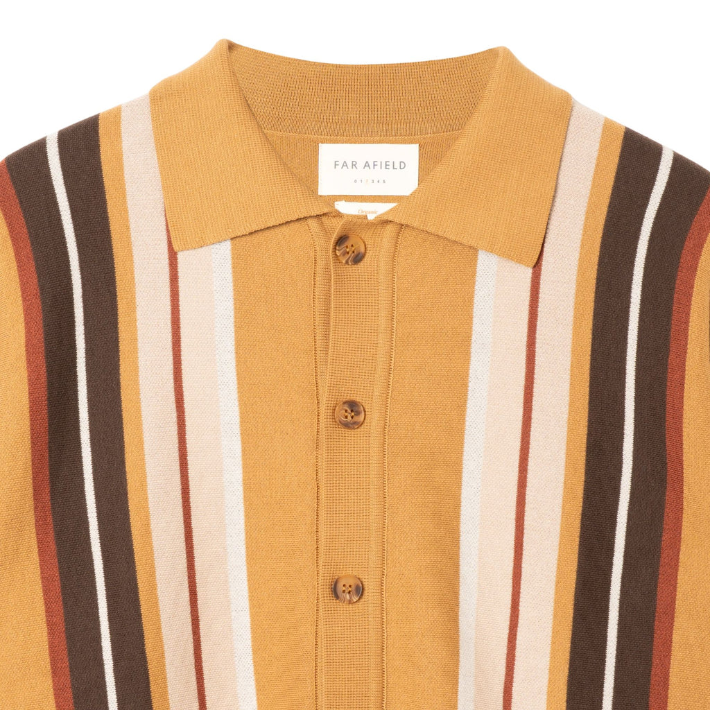 Far Afield Terson Knit Shirt - Camel