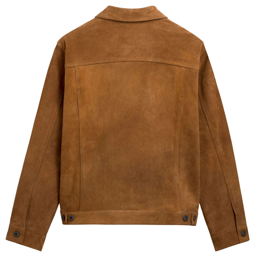 Sebago  Pineland Suede Short Jacket - Brown Sierra