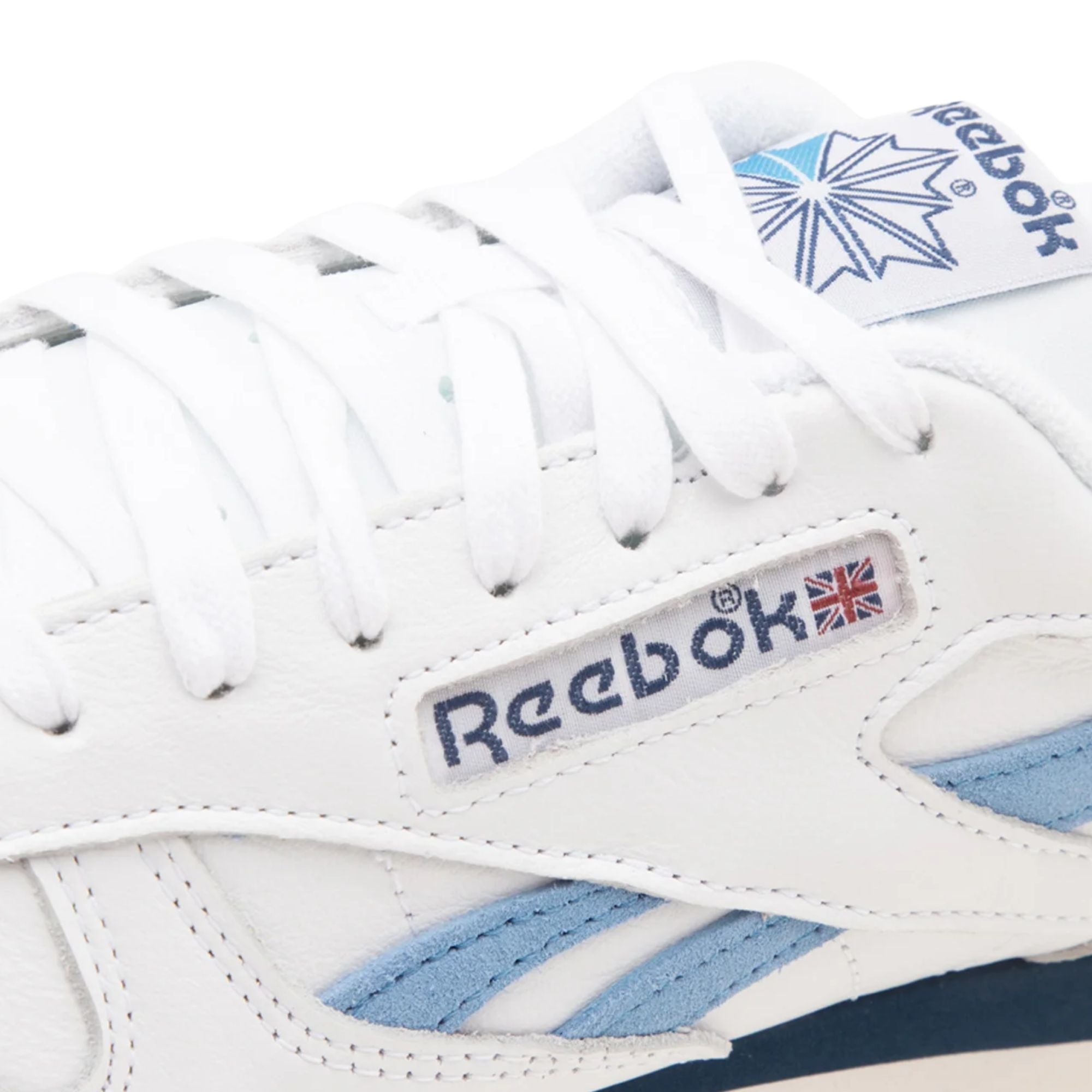 Reebok Classic Leather Sneakers - White/Blue