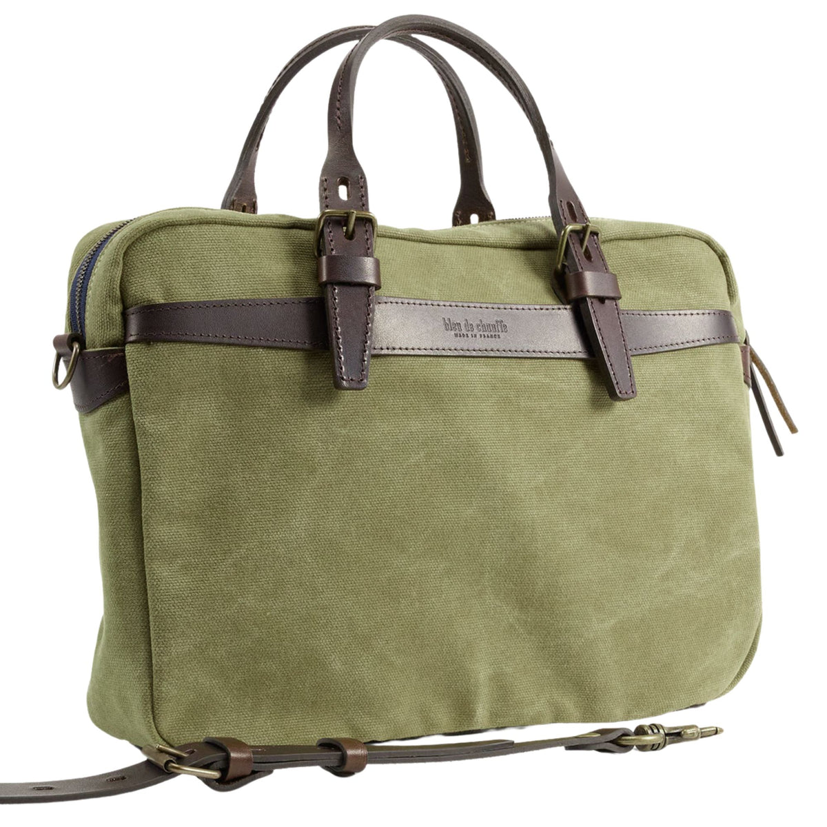 Bleu de Chauffe Sac Business Ledger Laptop Bag  - Khaki