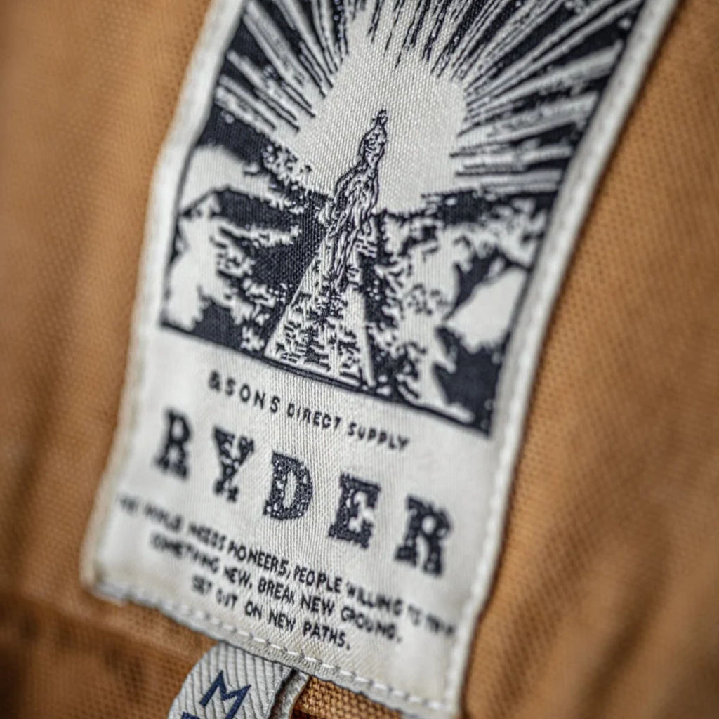 AndSons Ryder Hardwear Canvas Jacket - Tan