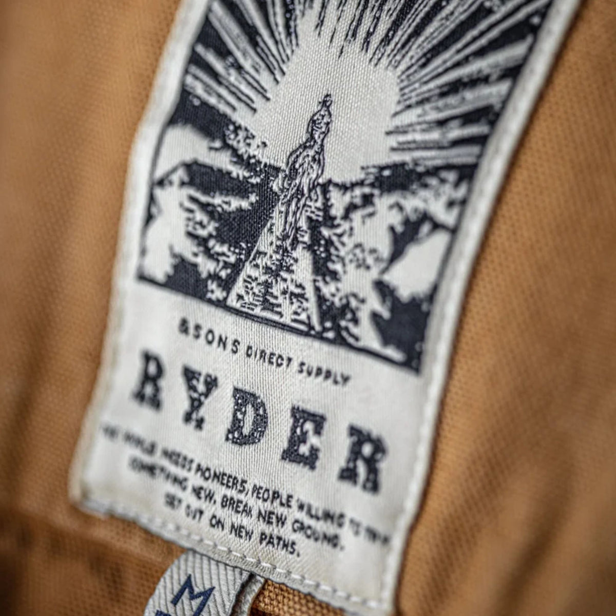 AndSons Ryder Hardwear Canvas Jacket - Tan