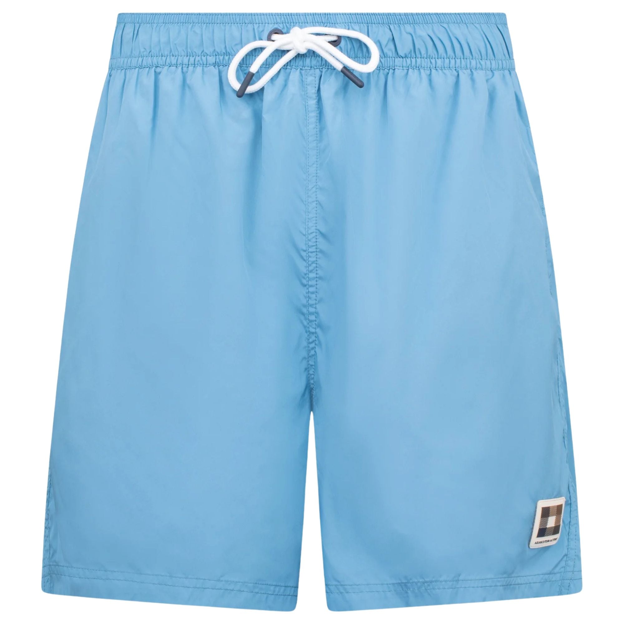 Club Check Pocket Beach Shorts - Avio Blue