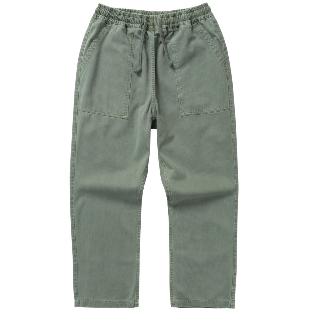 Service Works Pigment Herringbone Chef Pants - Olive
