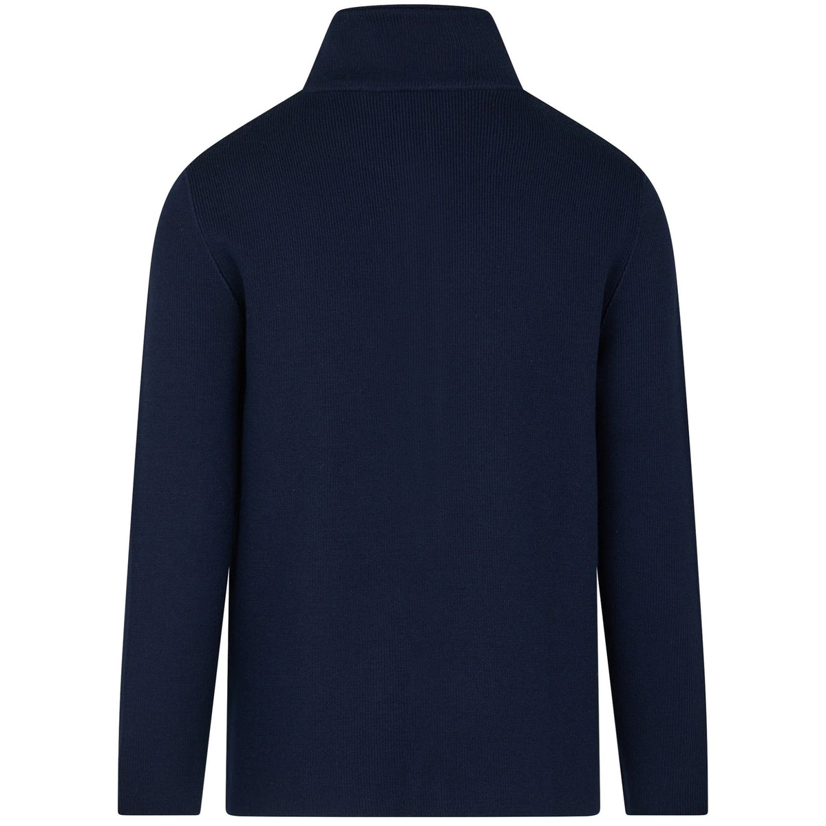 Aquascutum Tubolar FZ Sweater - Navy