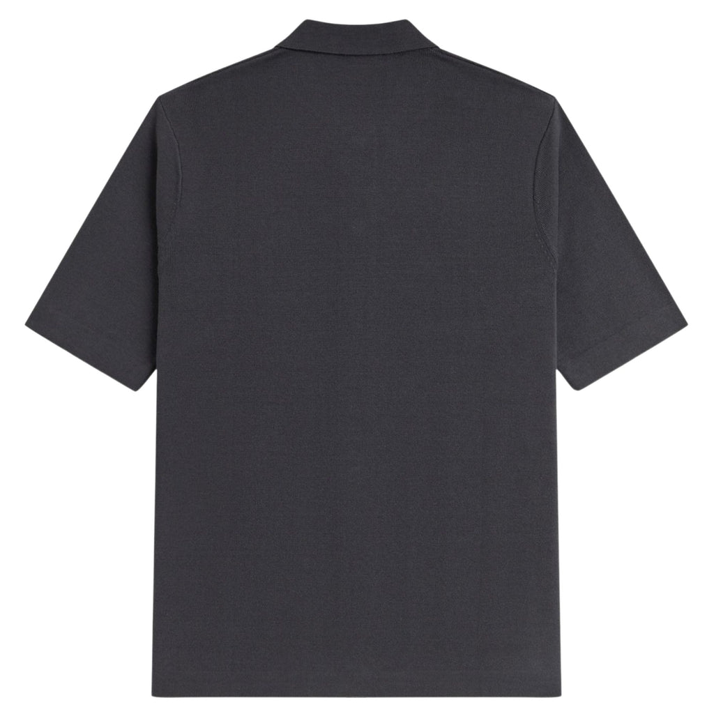 Fred Perry Tonal Veritcal Stripe Shirt - Anchor Grey