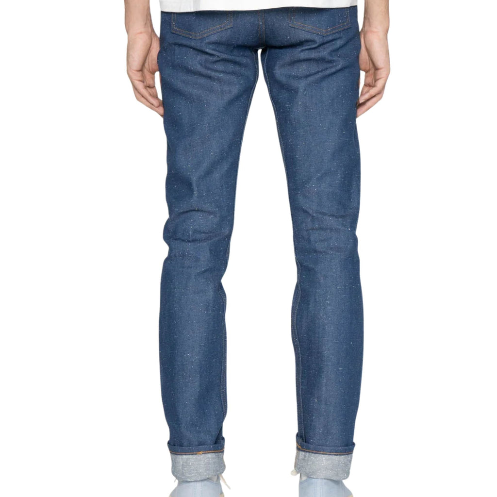Naked and Famous Denim Weird Guy Workforce Selvedge - Indigo