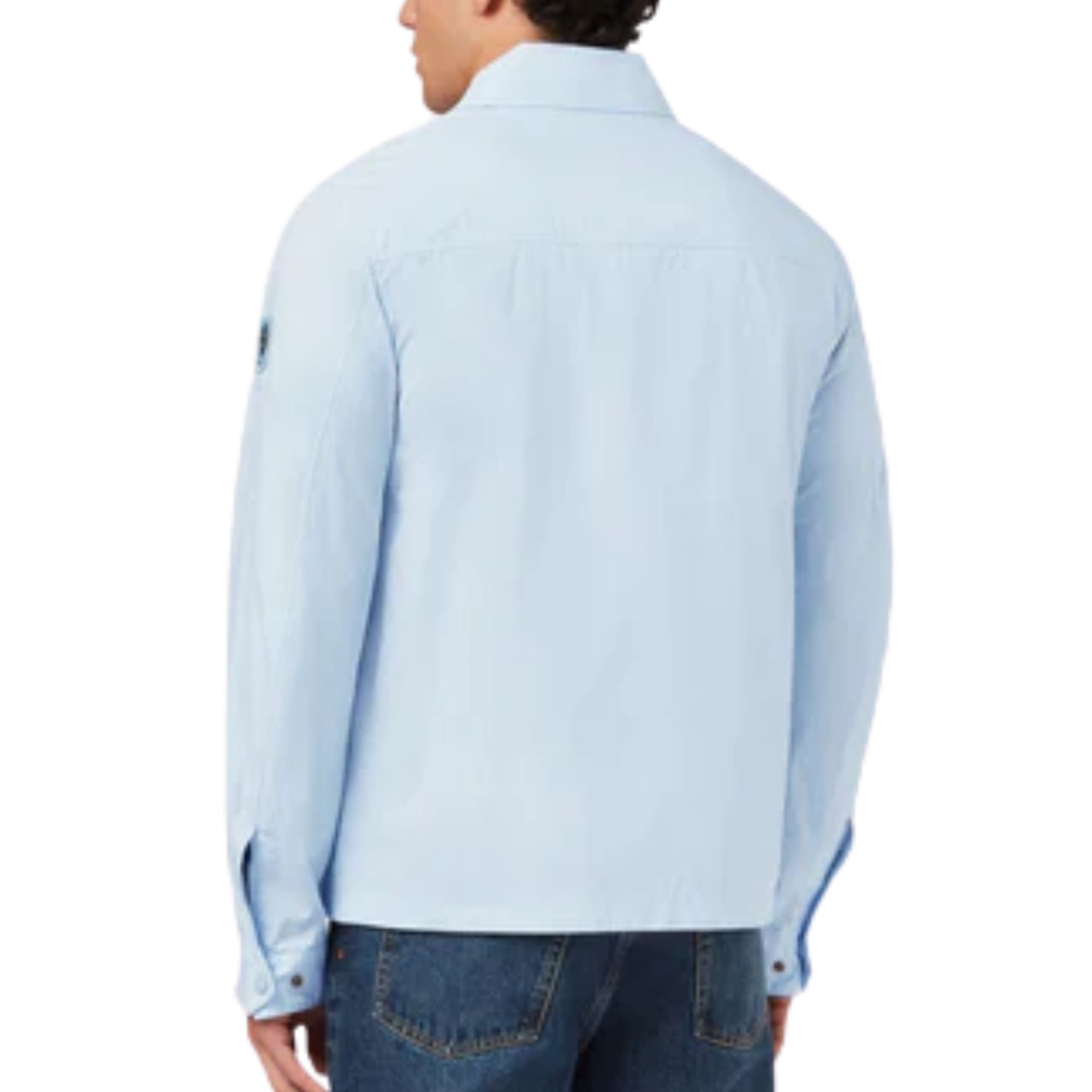 Belstaff Cargo Overshirt - Sky Blue
