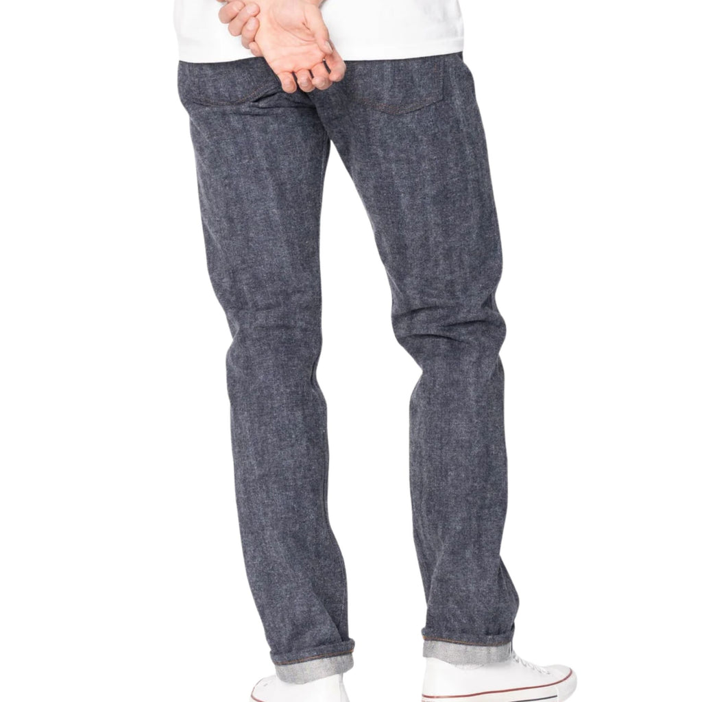 Naked and Famous Denim Weird Guy Max Brush Selvedge - Indigo