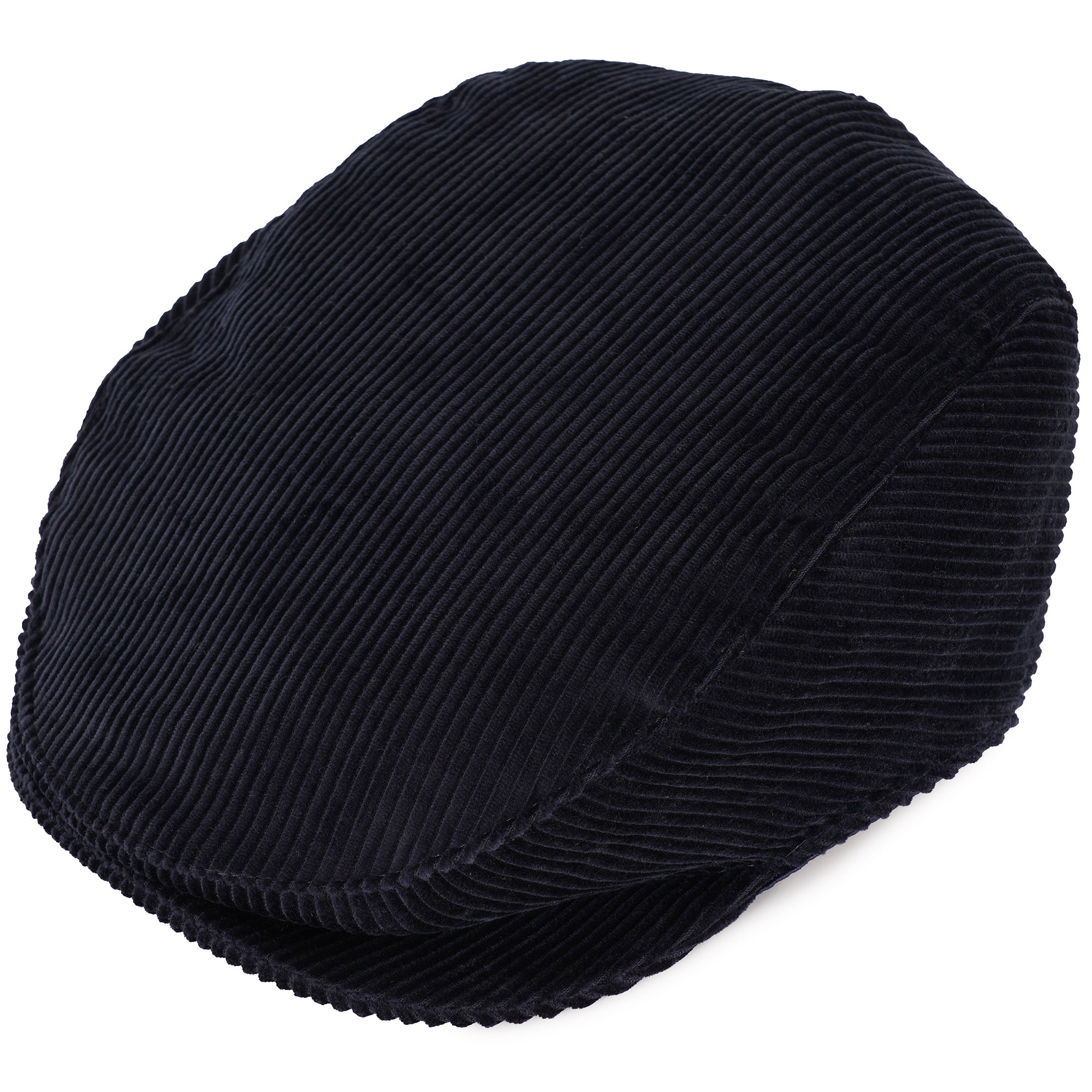 Corduroy Flat Cap - Navy