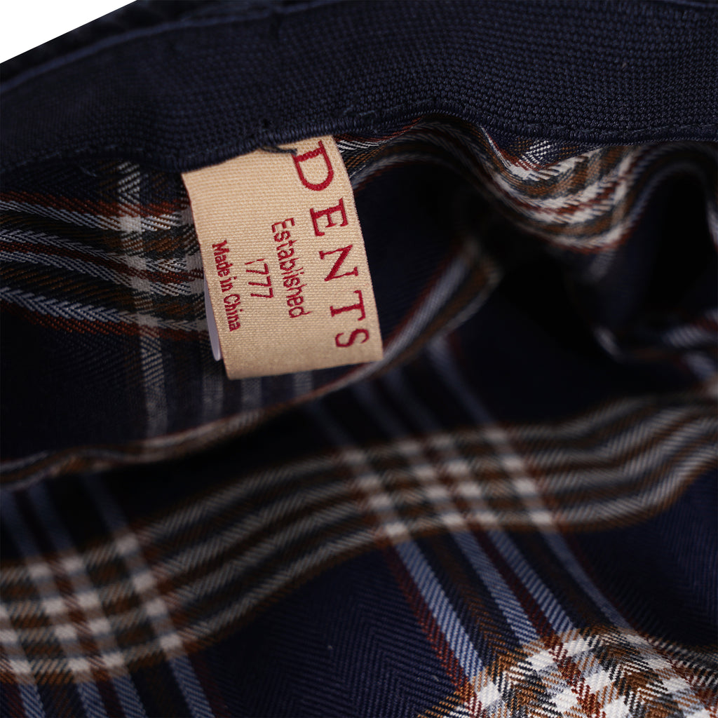 Corduroy Flat Cap - Navy