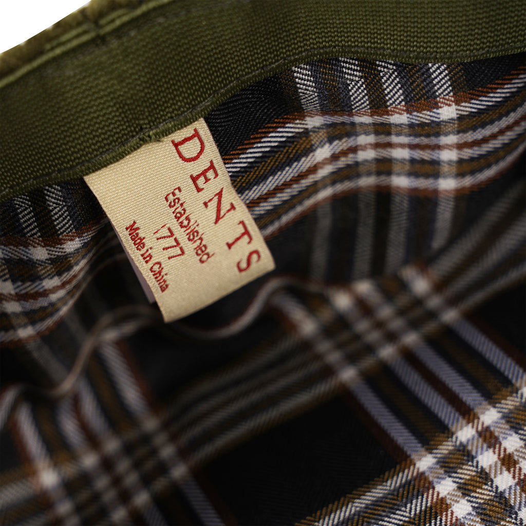 Corduroy Flat Cap - Olive