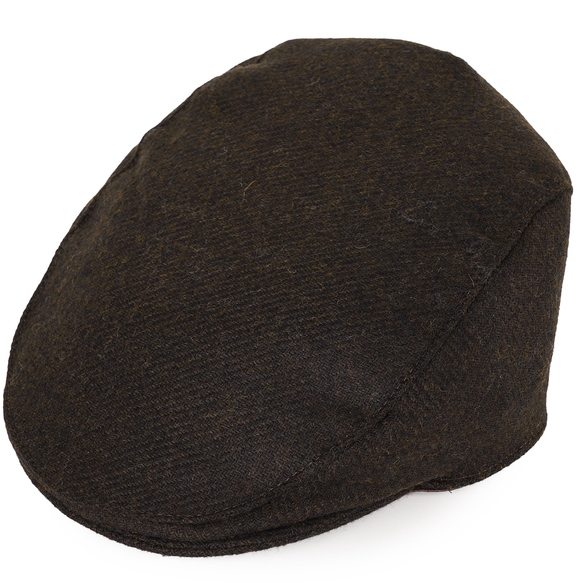 Abraham Moon Flat Cap - Brown