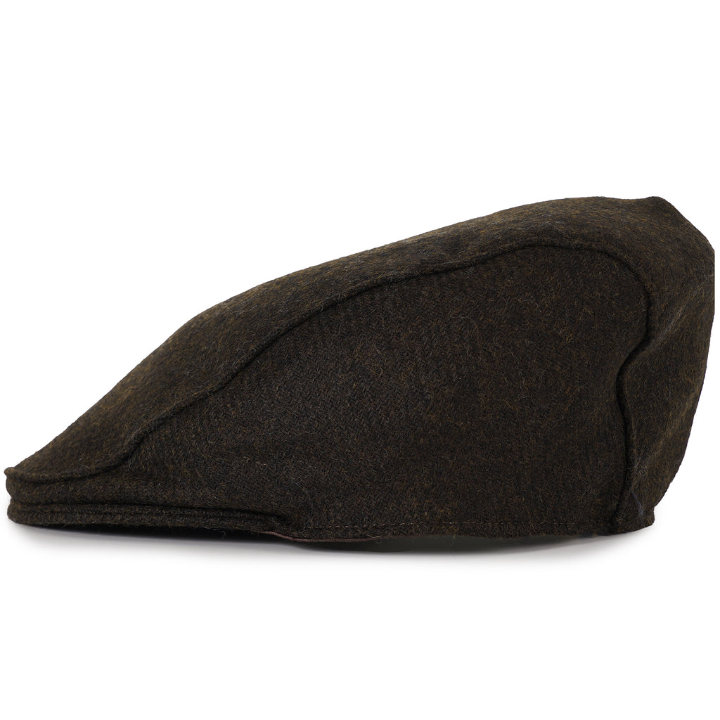 Abraham Moon Flat Cap - Brown