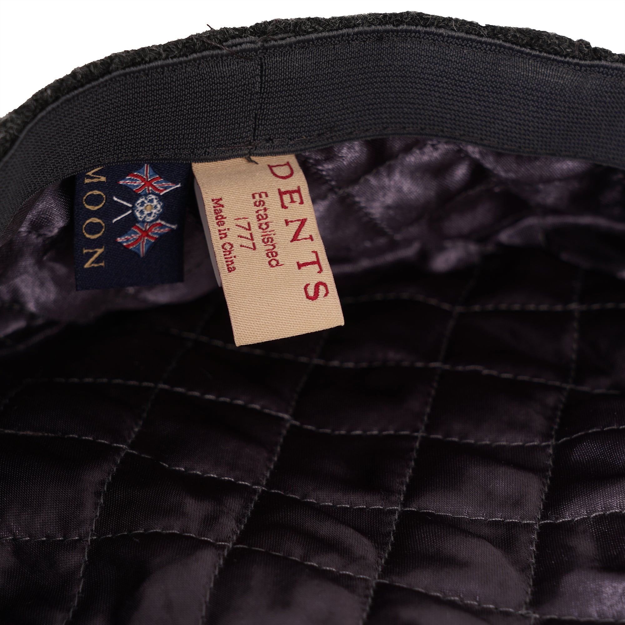 Abraham Moon Flat Cap - Charcoal