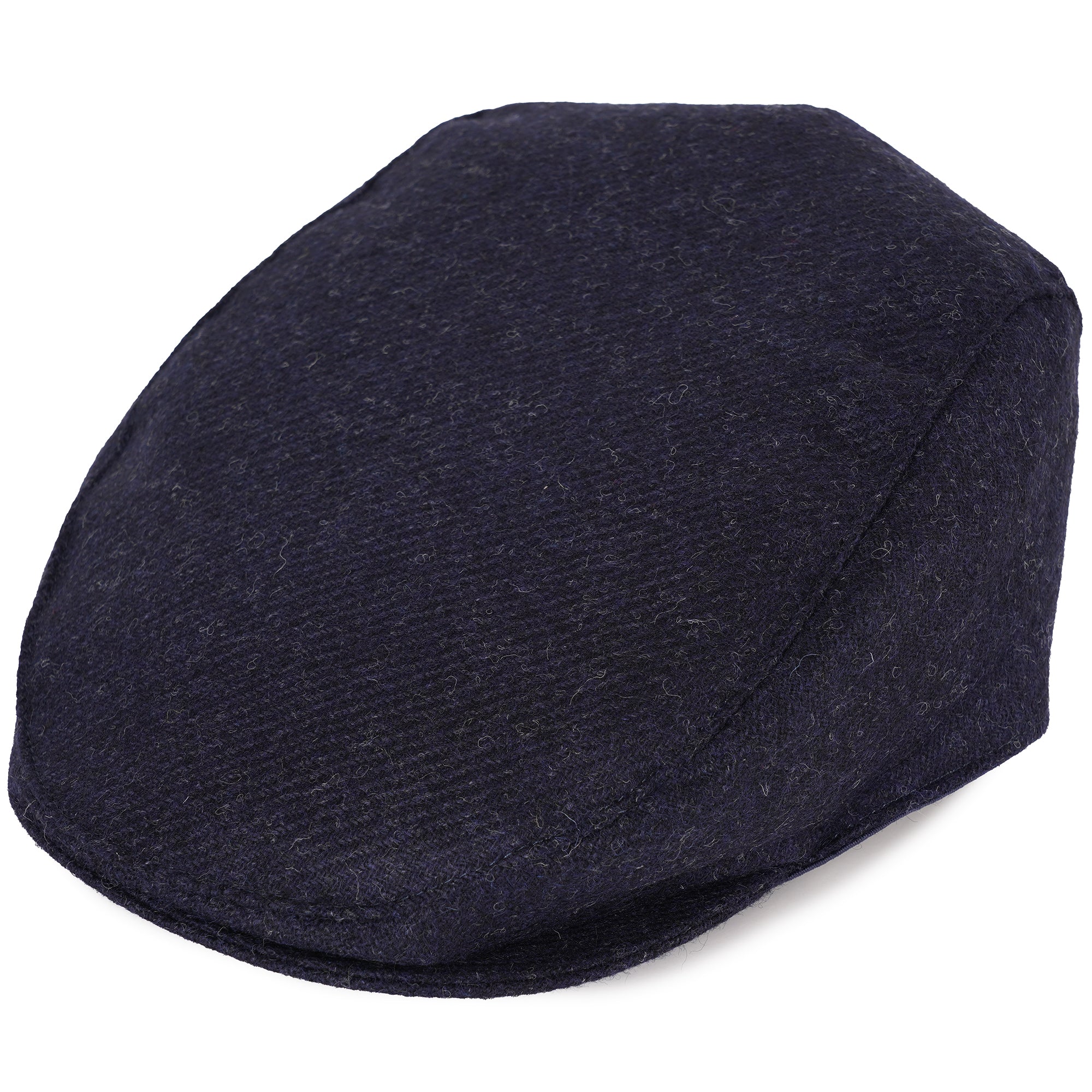Abraham Moon Flat Cap - Navy