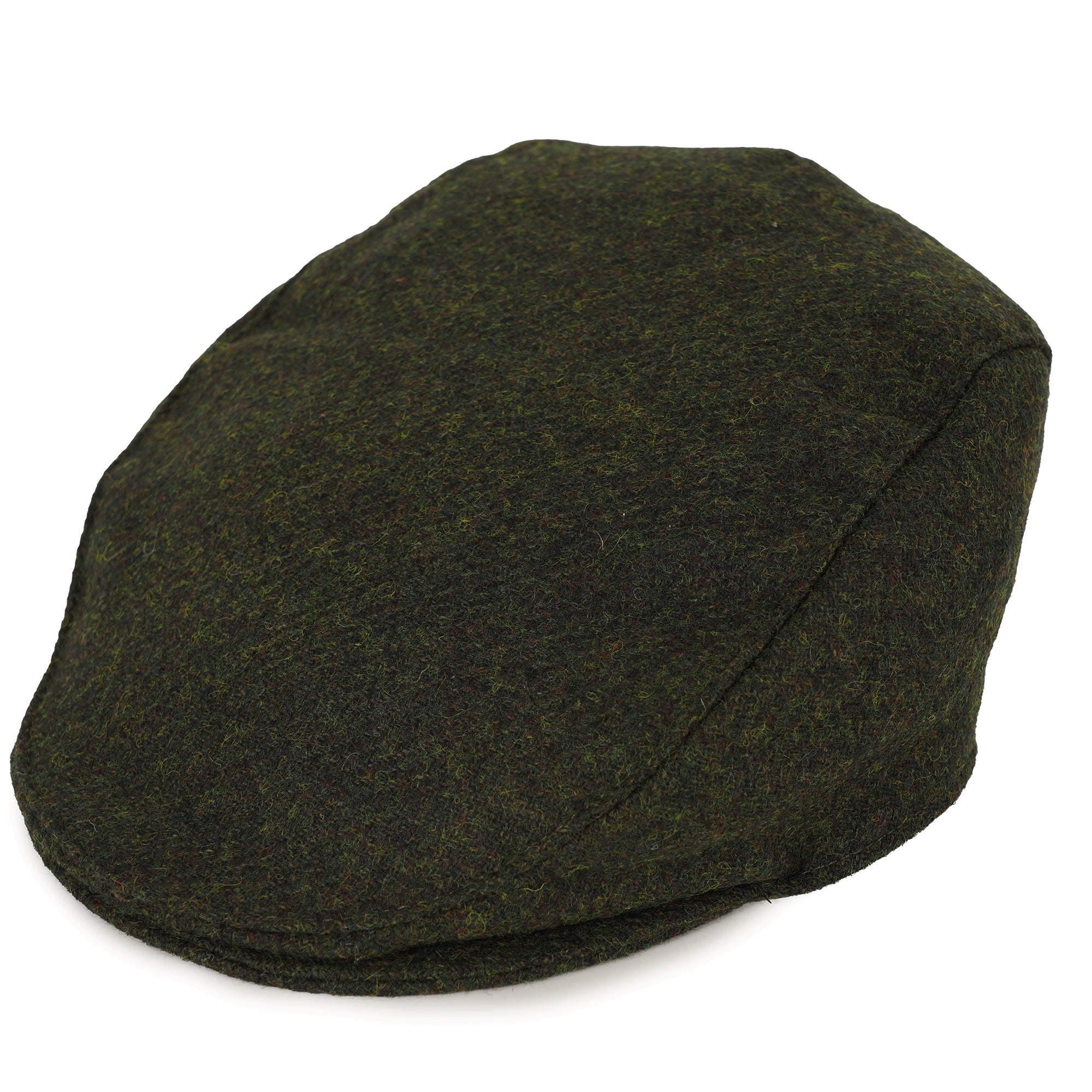 Abraham Moon Flat Cap - Olive