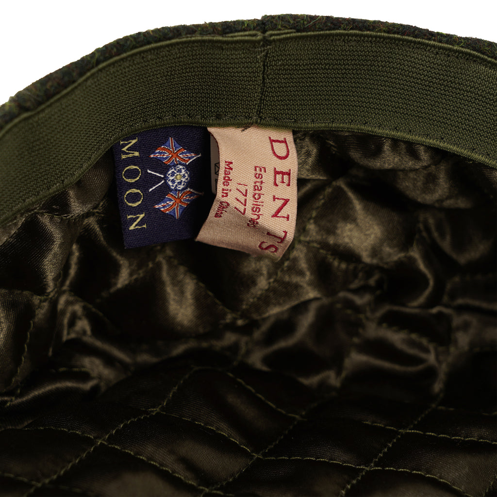 Abraham Moon Flat Cap - Olive