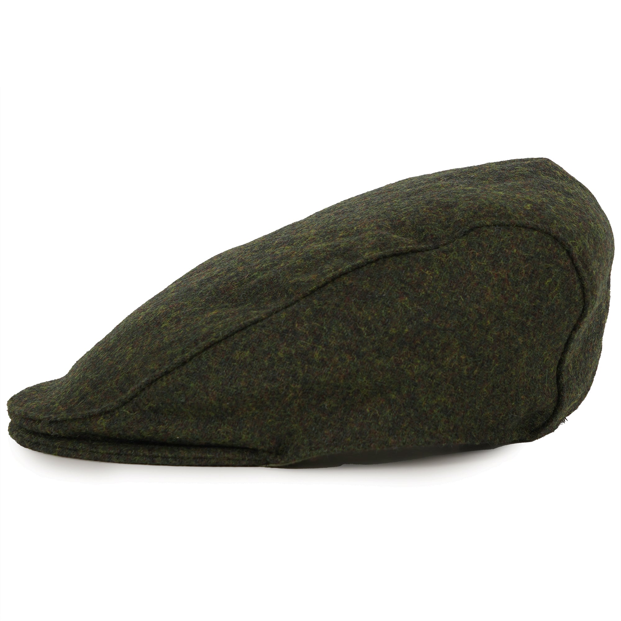 Abraham Moon Flat Cap - Olive