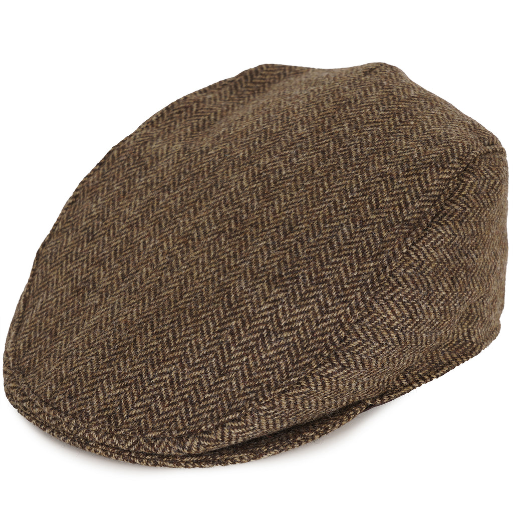 Abraham Moon Flat Cap - Choco