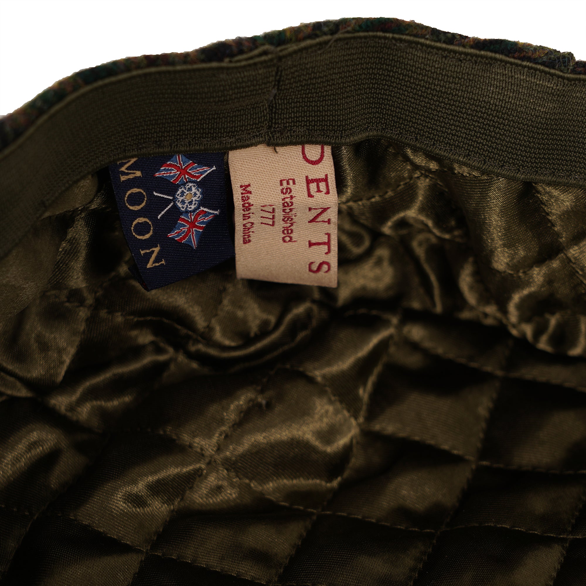 Abraham Moon Flat Cap - Forest Green