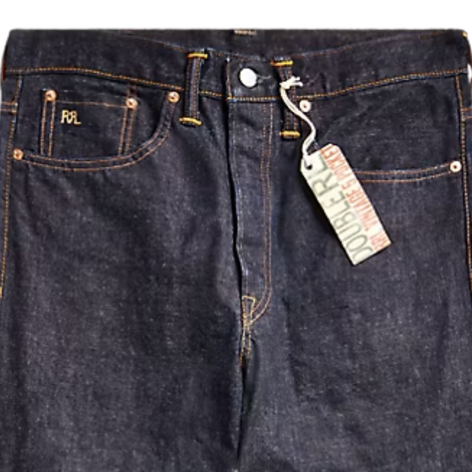 RRL by Ralph Lauren Vintage 5-Pocket East-West Selvedge Jean - Blue
